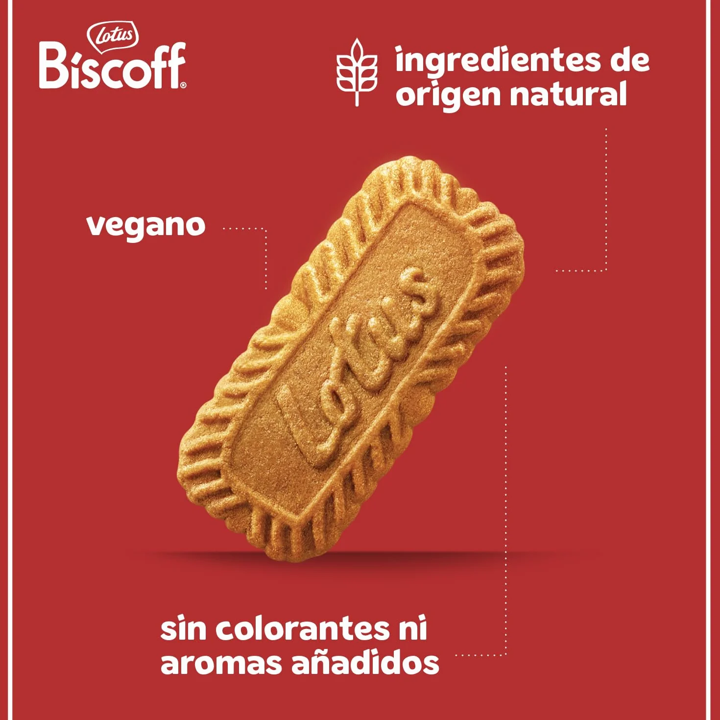 Lotus Biscoff | Galletas Caramelizadas | Envueltas Individualmente cada 2 | Ingredientes de Origen Natural | Vegano | 64 Sobres | 992g
