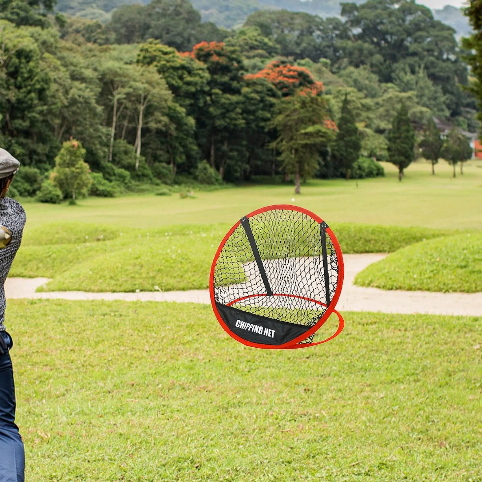 Red de Astillado de Golf, Fácil de Instalar para Ejercicio en el Patio Trasero