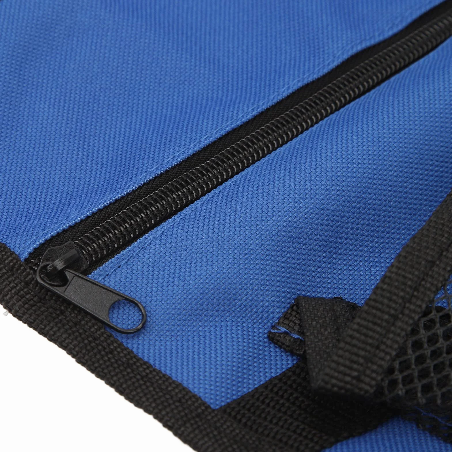 Bolsa colgante para silla de camping, tela Oxford 600D, organizador multifuncional, azul