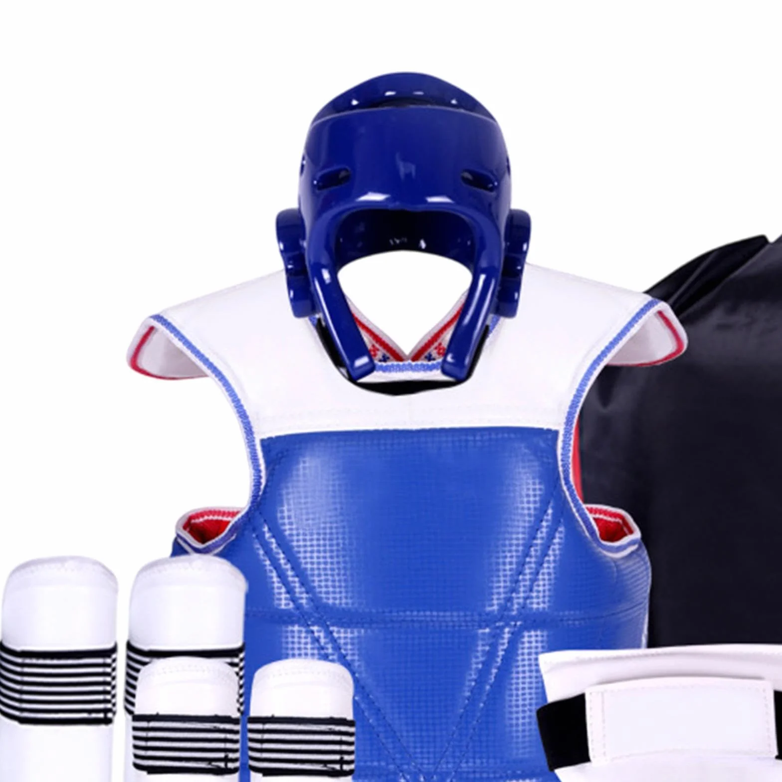 Conjunto de Equipo de Protección de Taekwondo de 5 Piezas, Protección Completa Engrosada