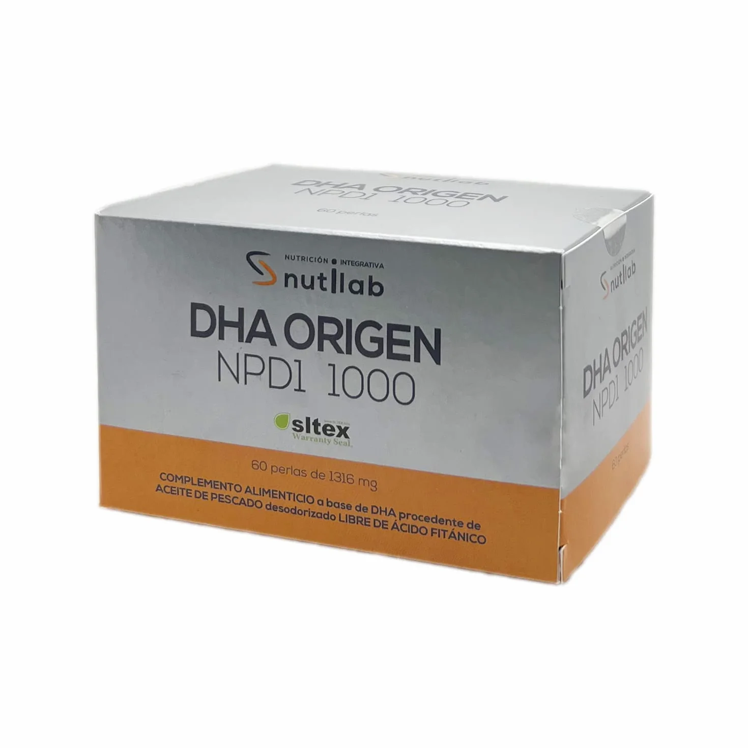 Nutilab Dha Origen Npd1 1000, 60 Perlas - Blister