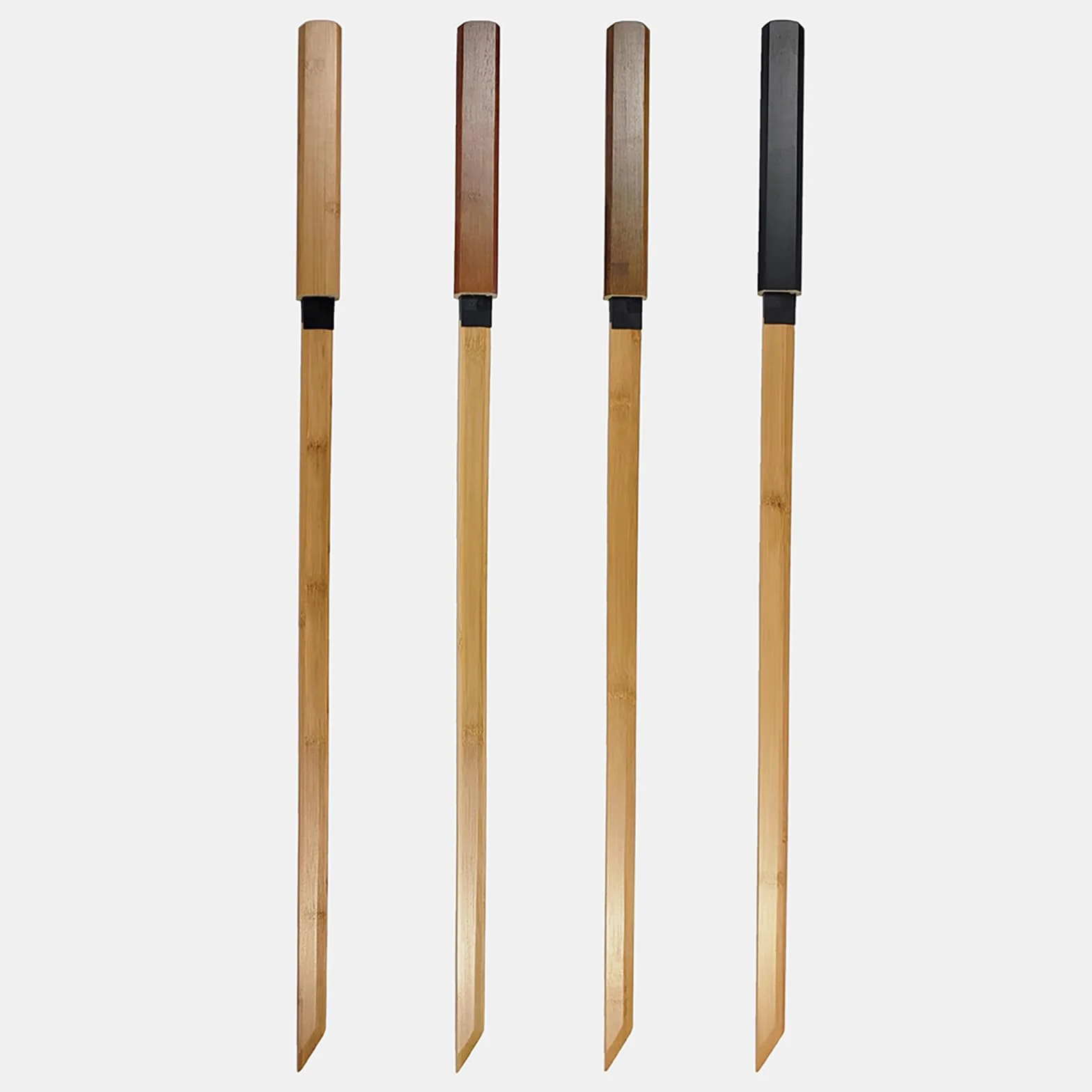 Bokken Hecho a Mano Katana de Madera con Vaina 100 cm Espada Recta de Bambú
