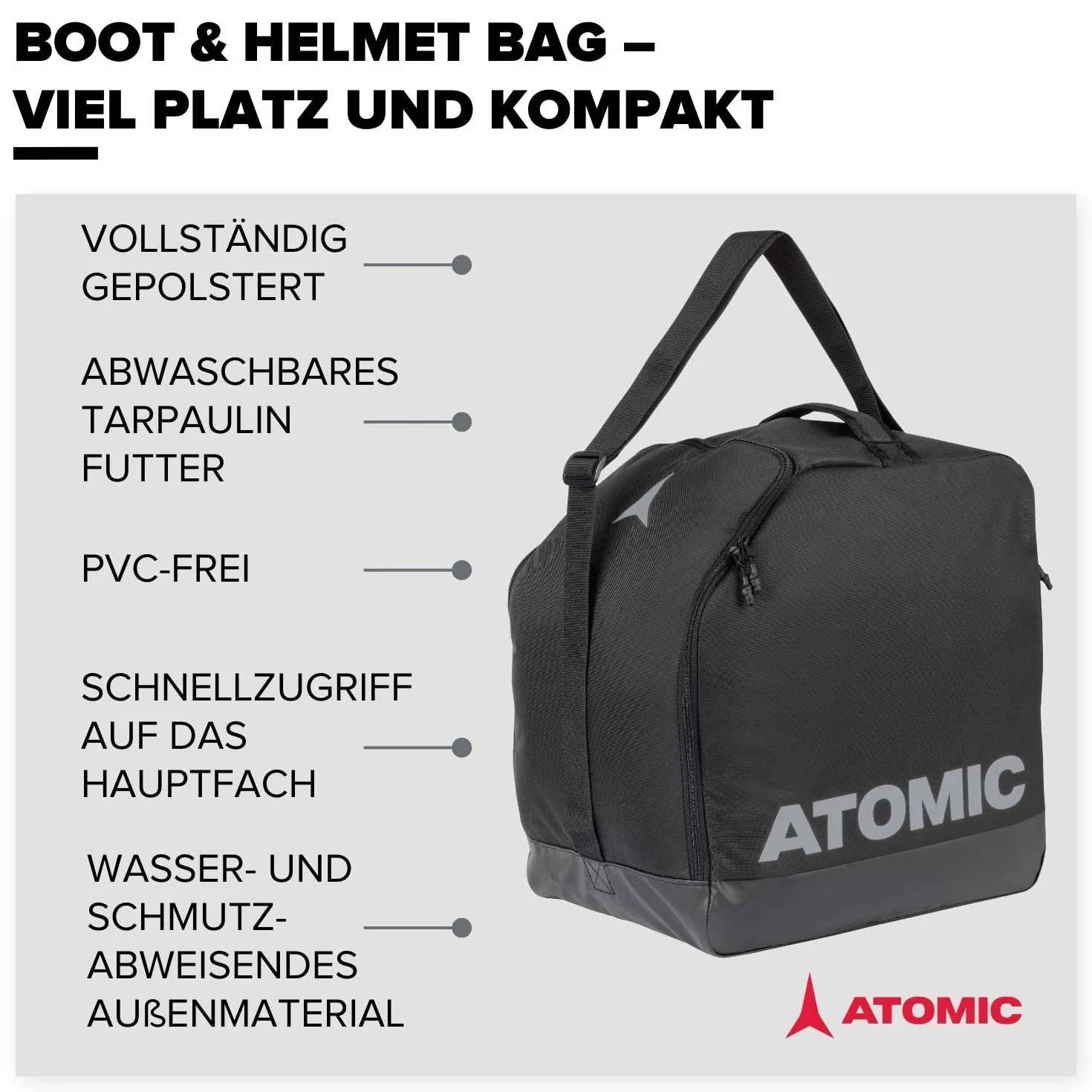 Atomic Torba na buty narciarskie i kask