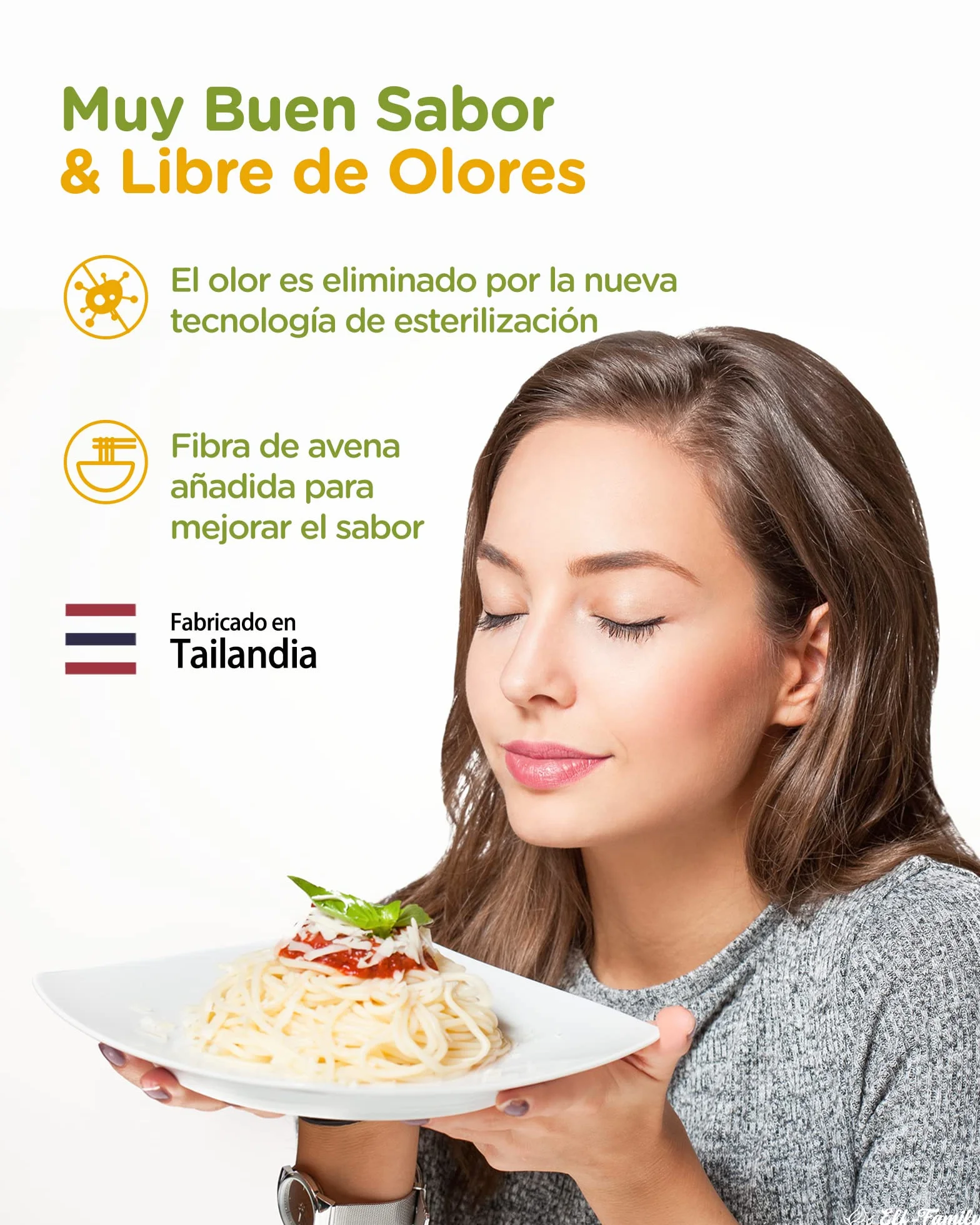 Elf-family Premium Pasta Konjac Keto de Tailandia Bajo en calorías Bajo en carbohidratos Vegano Sin gluten Fideos Konjac Noodles Shirataki Sin azúcar Mixto 240 g x6 cajas