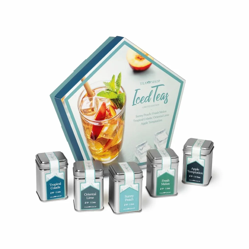 Set Iced Teas Surtido de Tés Fríos Pack Variado de 5 Sabores Refrescantes