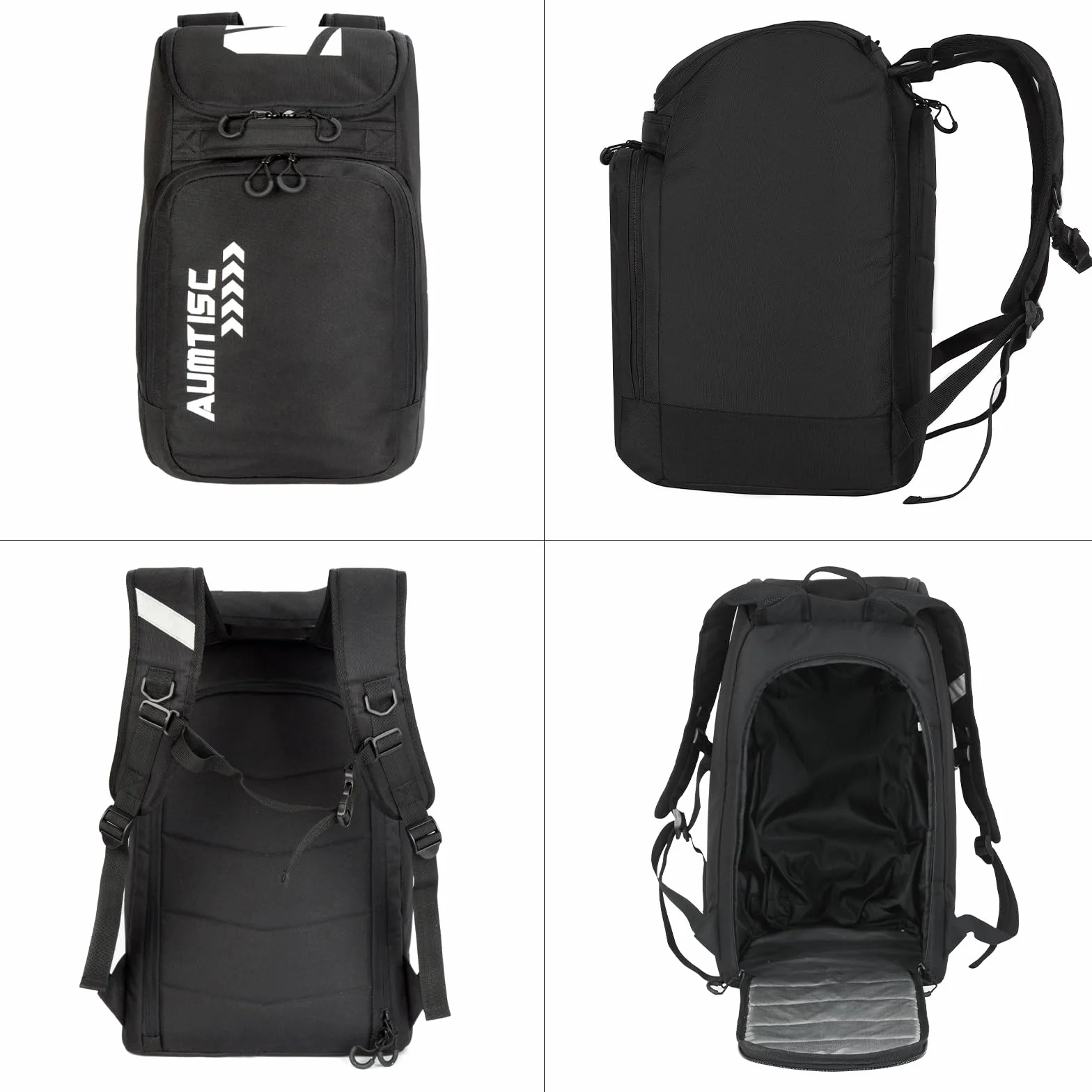 AUMTISC Bolsas de esquí Mochila para Botas de esquí Ligeras Equipaje Durable