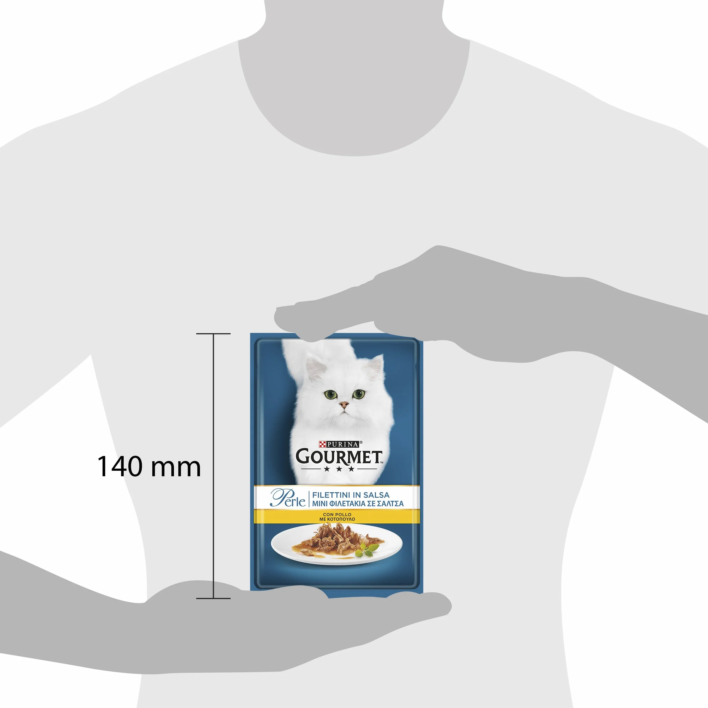 Gourmet Perle filetes de pollo 85 g, 24 Piezas