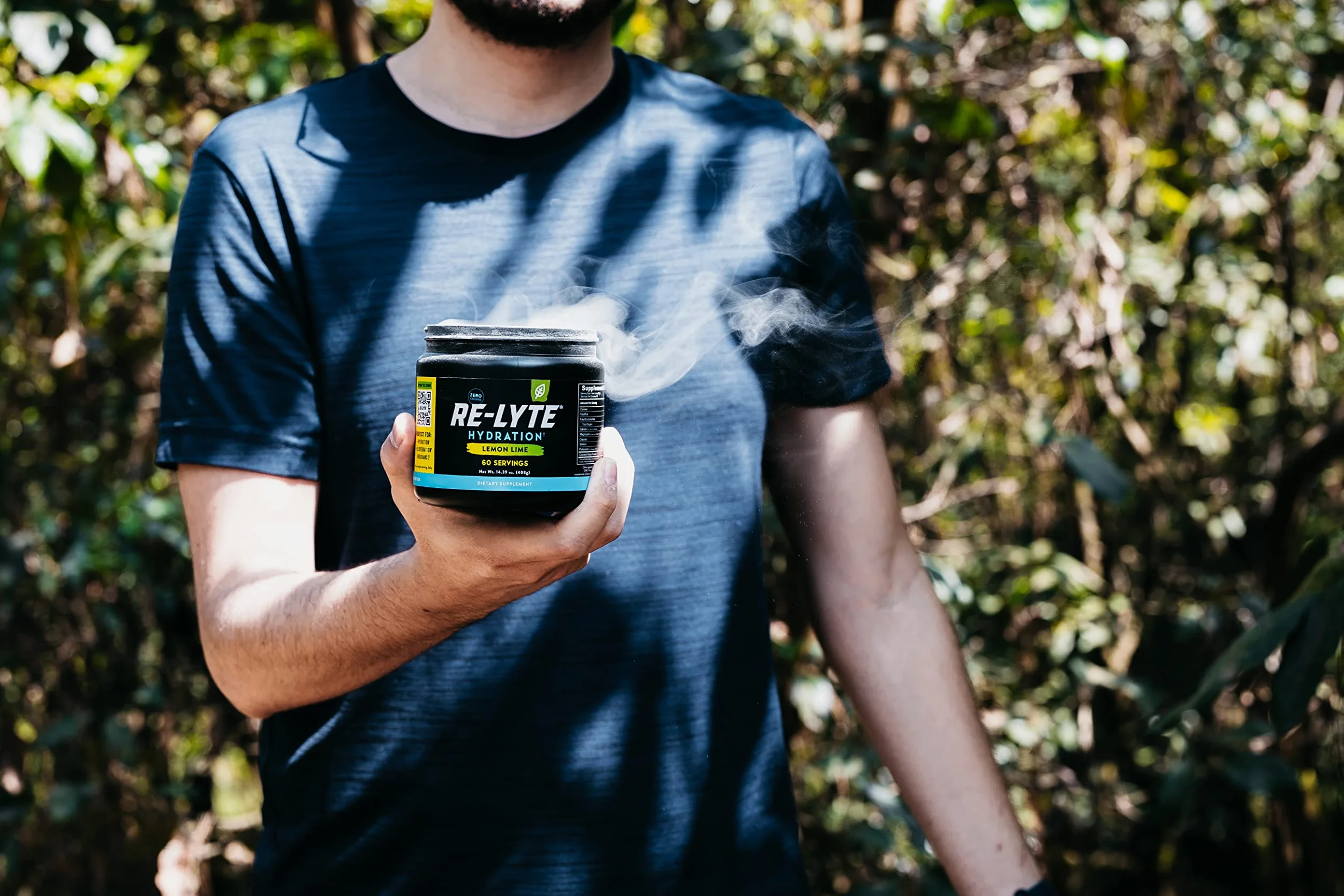 REDMOND Re-Lyte HYDRATION Drink Mix LEMON LIME LARGE, lata de 408 g - Electrolitos en polvo, sin azúcar, con auténtica sal Redmond Real Salt y más de 60 minerales y oligoelementos esenciales
