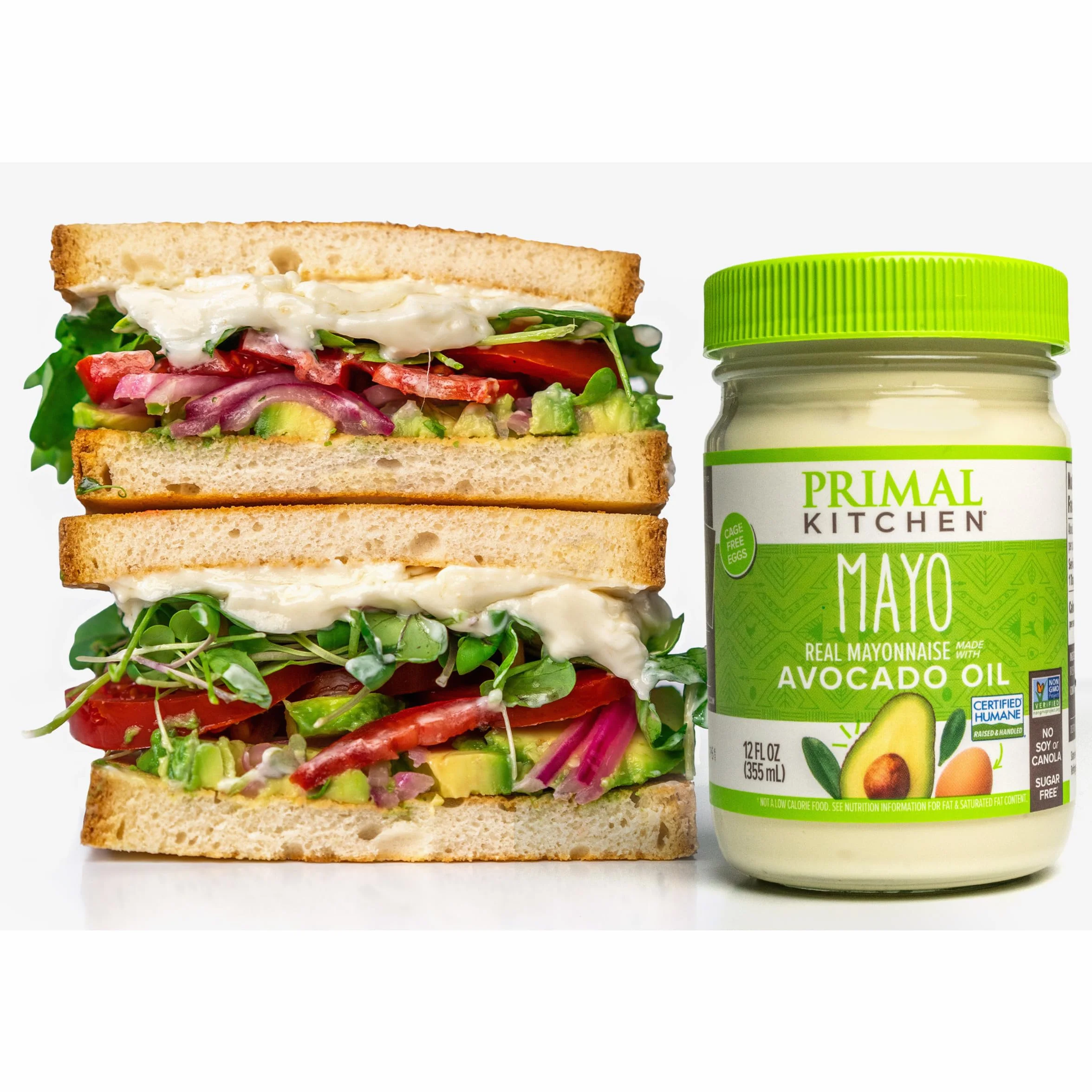 Primal Kitchen - Mayo hecho con aceite del aguacate - 12 oz.