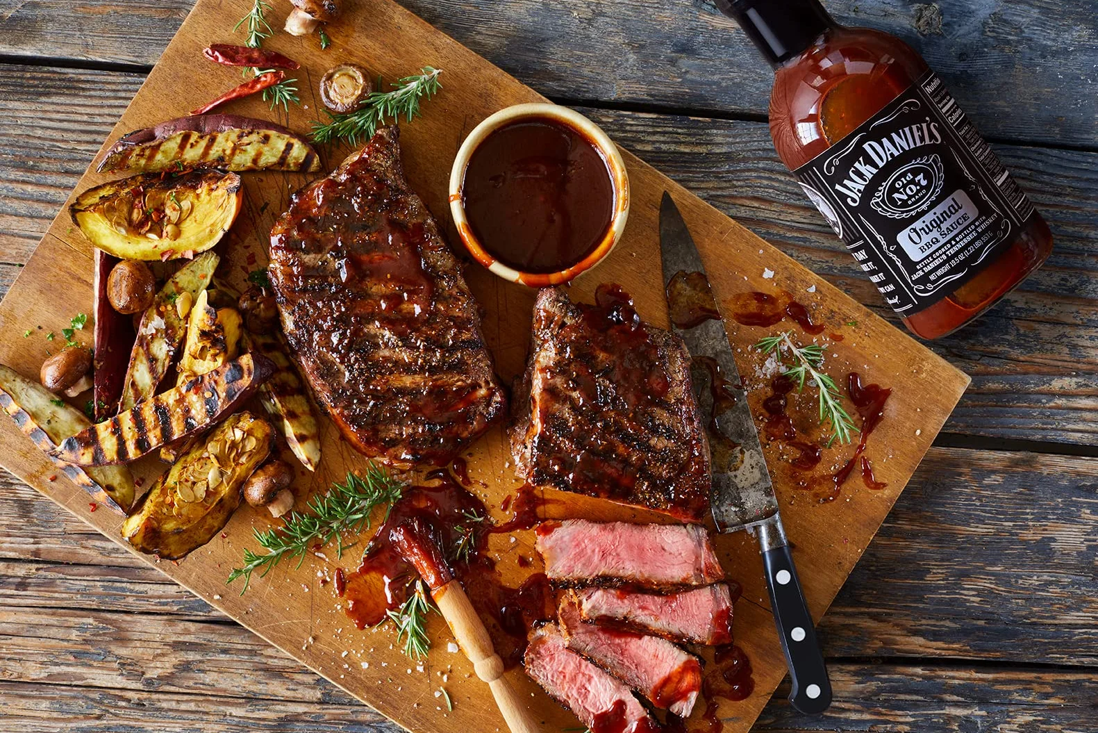 Jack Daniels Salsa para barbacoa 553 g 2 unidades