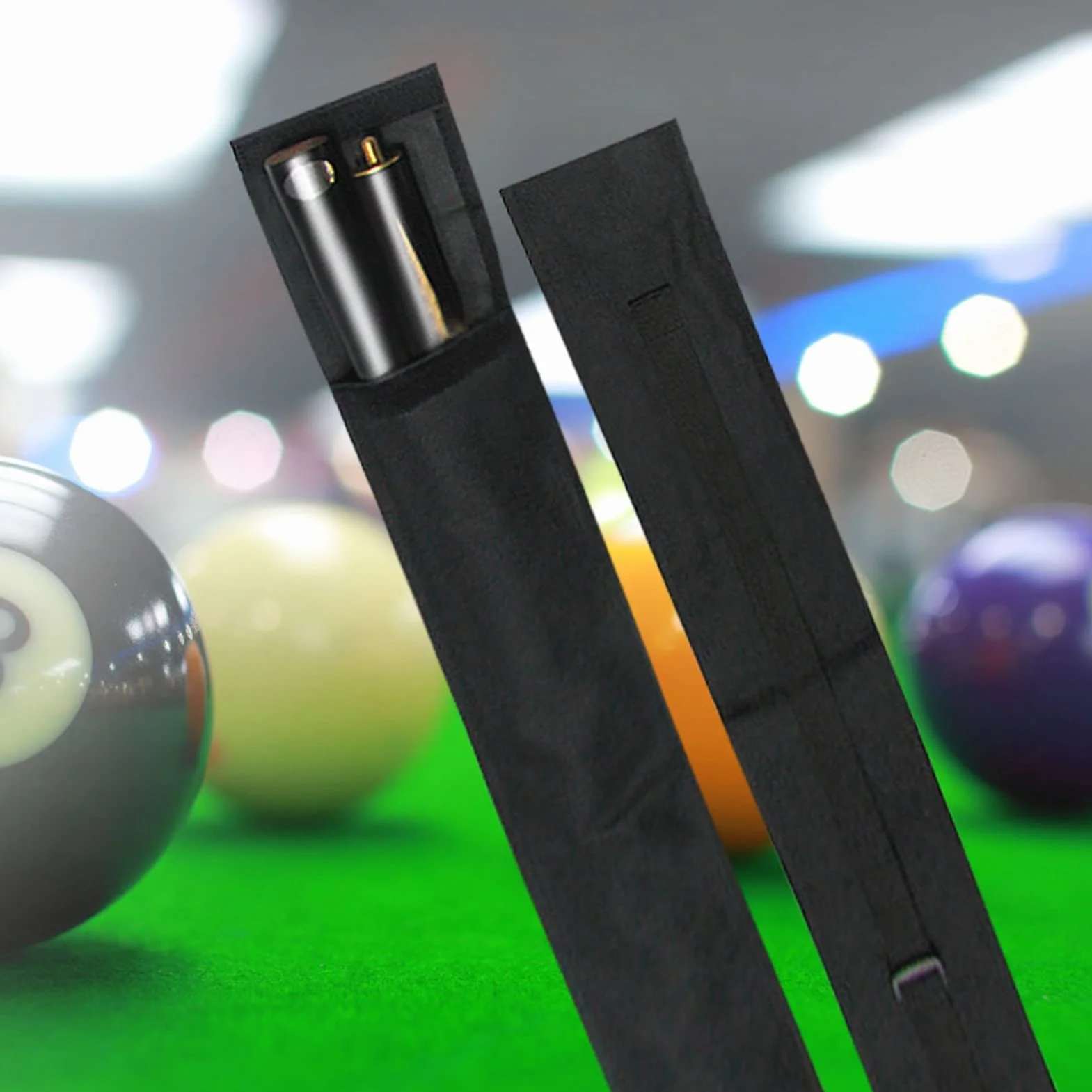 Pokrowiec na kije bilardowe 3/4 Snooker torba transportowa