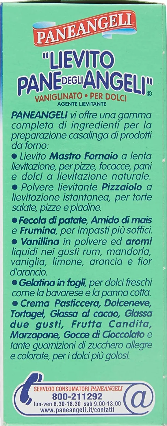 3 x Paneangeli Lievito Vanigliato