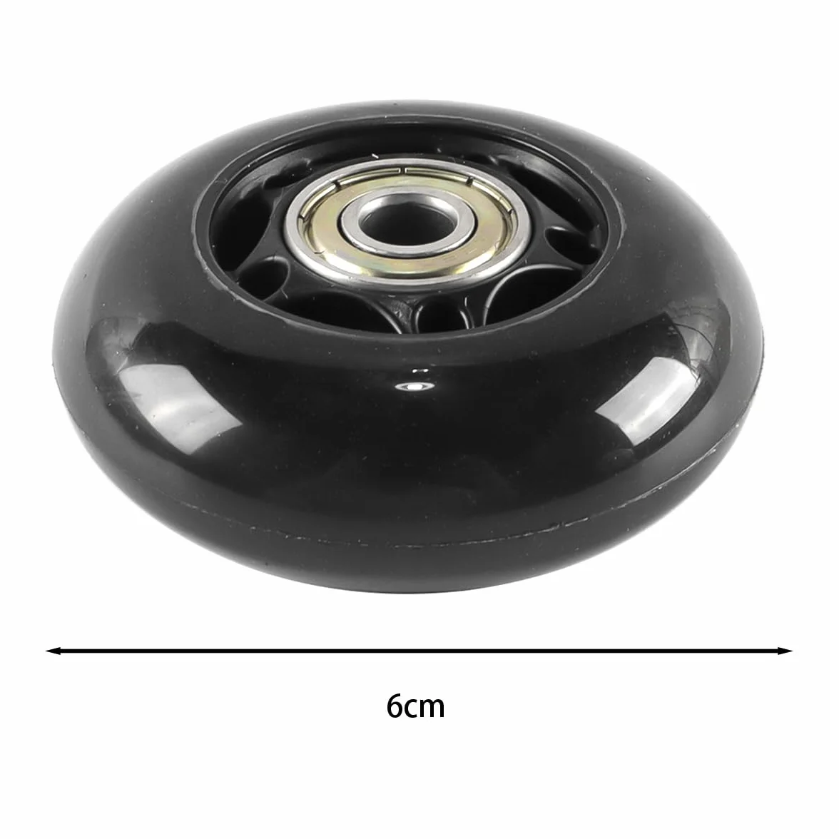 Patines en línea 64mm 82A rodamientos ABEC-7 para patinaje interior exterior entrenamiento