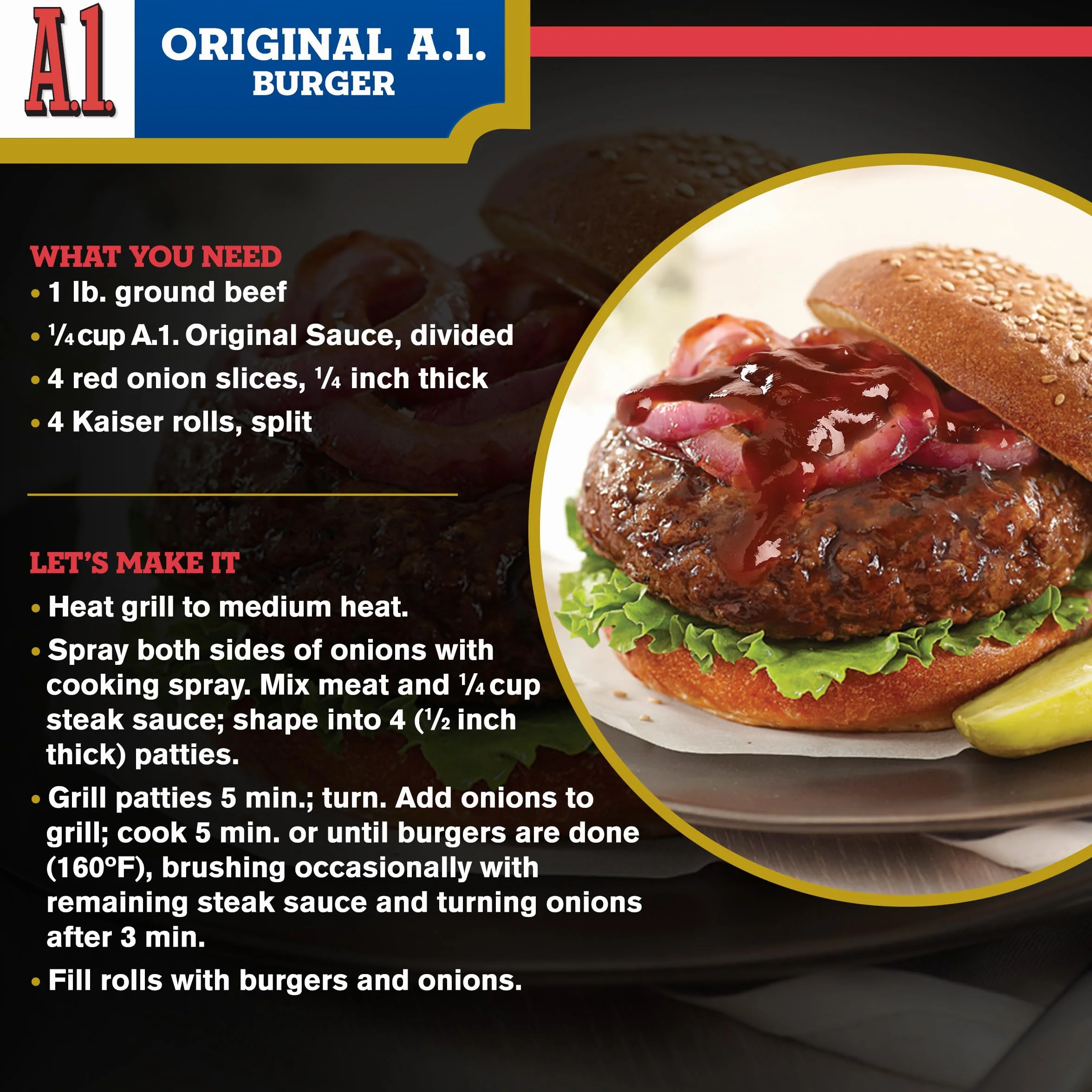 A.1. Steak Sauce Original 10 Ounces