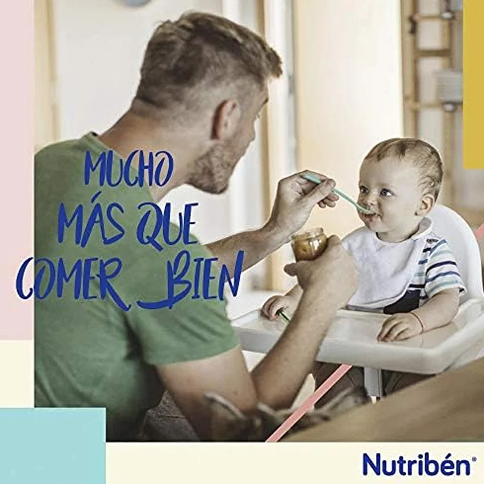 Nutribén innova ZERO 0% 5 Cereales, 500g, Trigo, Arroz, Avena, Cebada y Maiz, Bebés a Partir de 6 Meses, 0% Azúcares Añadidos y producidos, Cereales Integrales