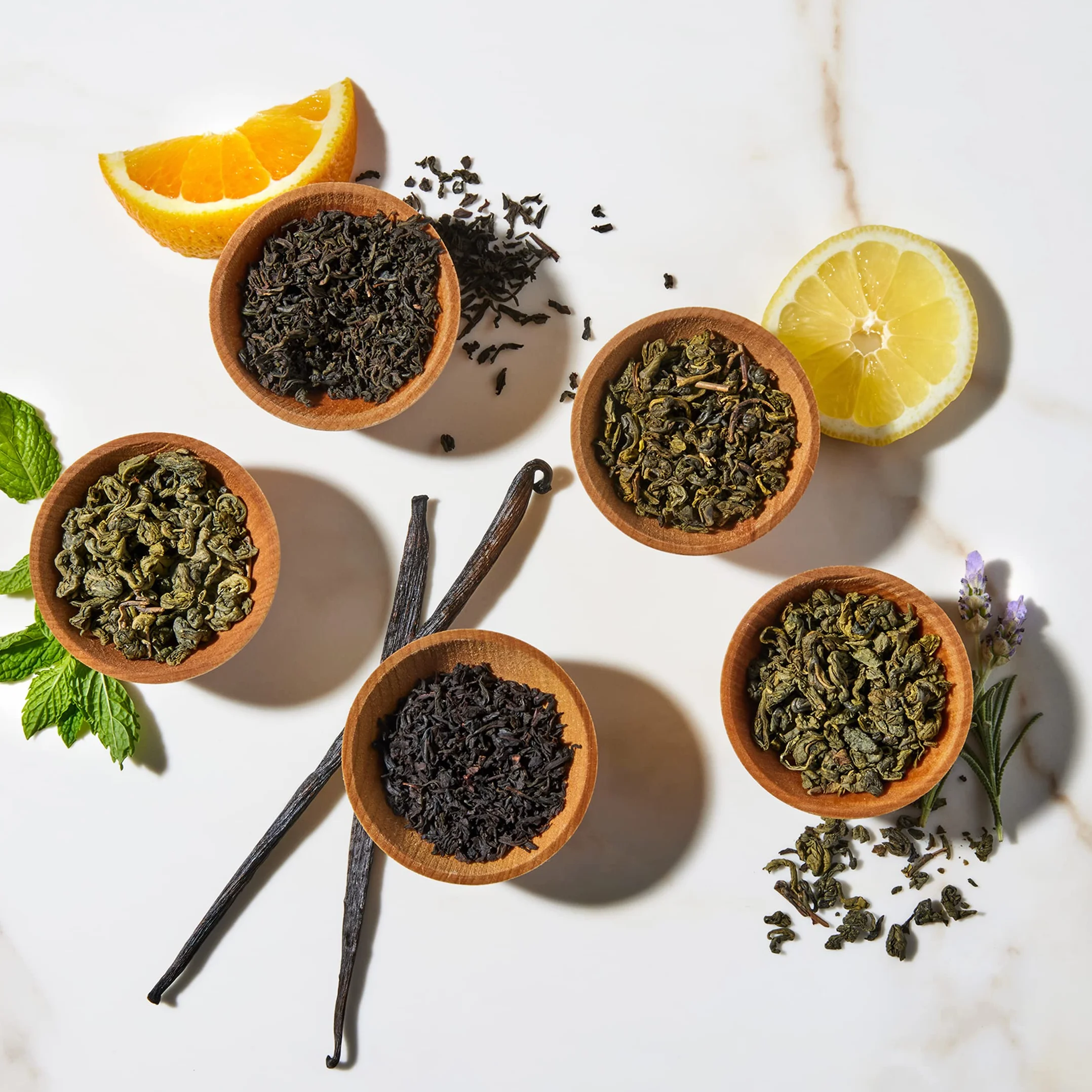 Modern Gourmet Foods, Kit de Infusión de Té de regalo, incluye 25 tés de hoja suelta de sabor único y un infusor de té, paquete de 25