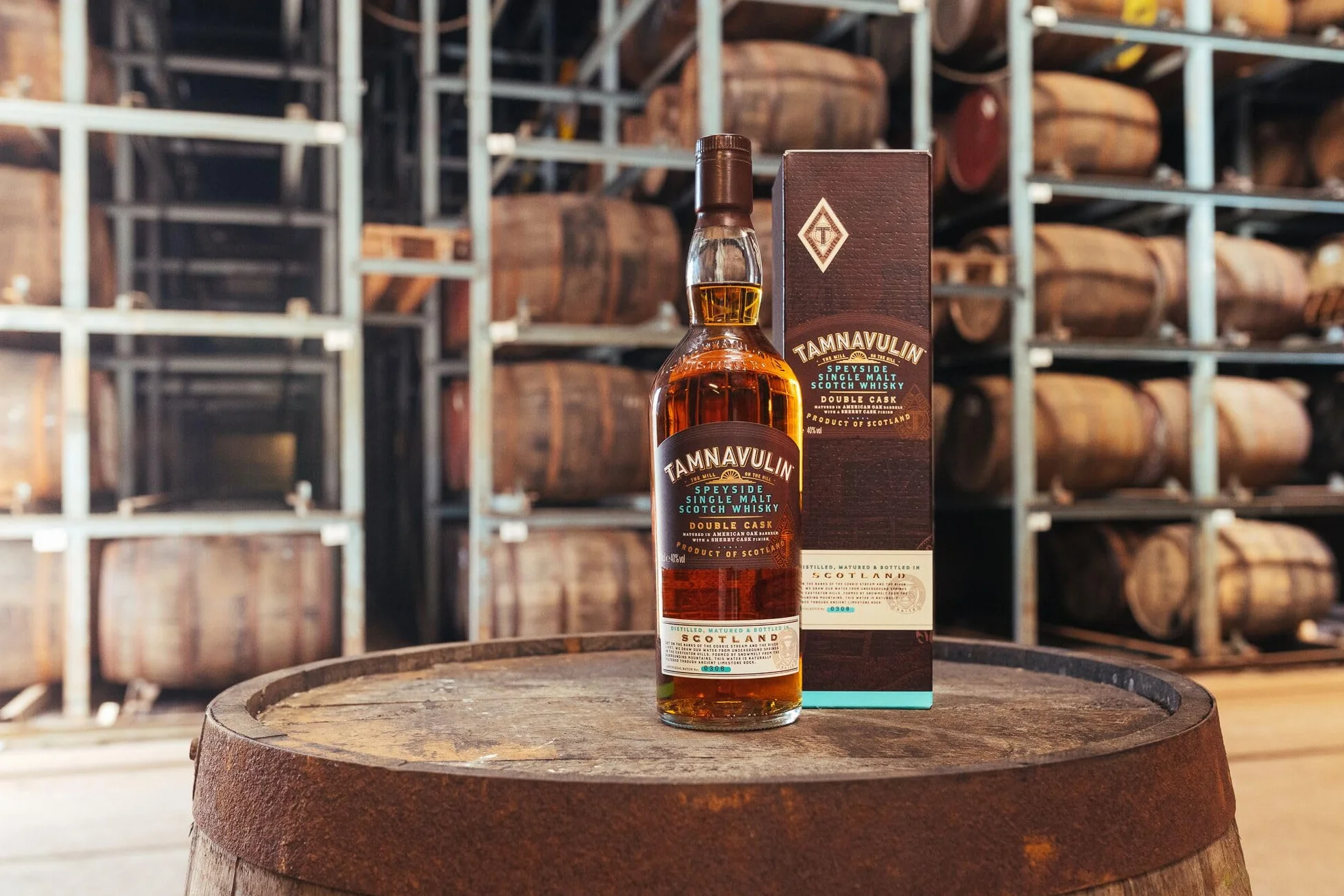 Tamnavulin Double Cask - Whisky Escocés - Speyside Single Malt Afinado en Bota de Jerez - 700ml