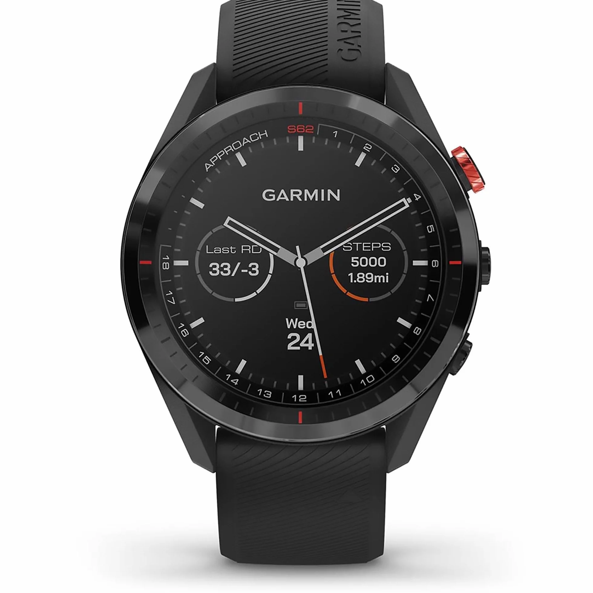 Garmin Approach S62 Premium Golf GPS Watch Built-in Virtual Caddie