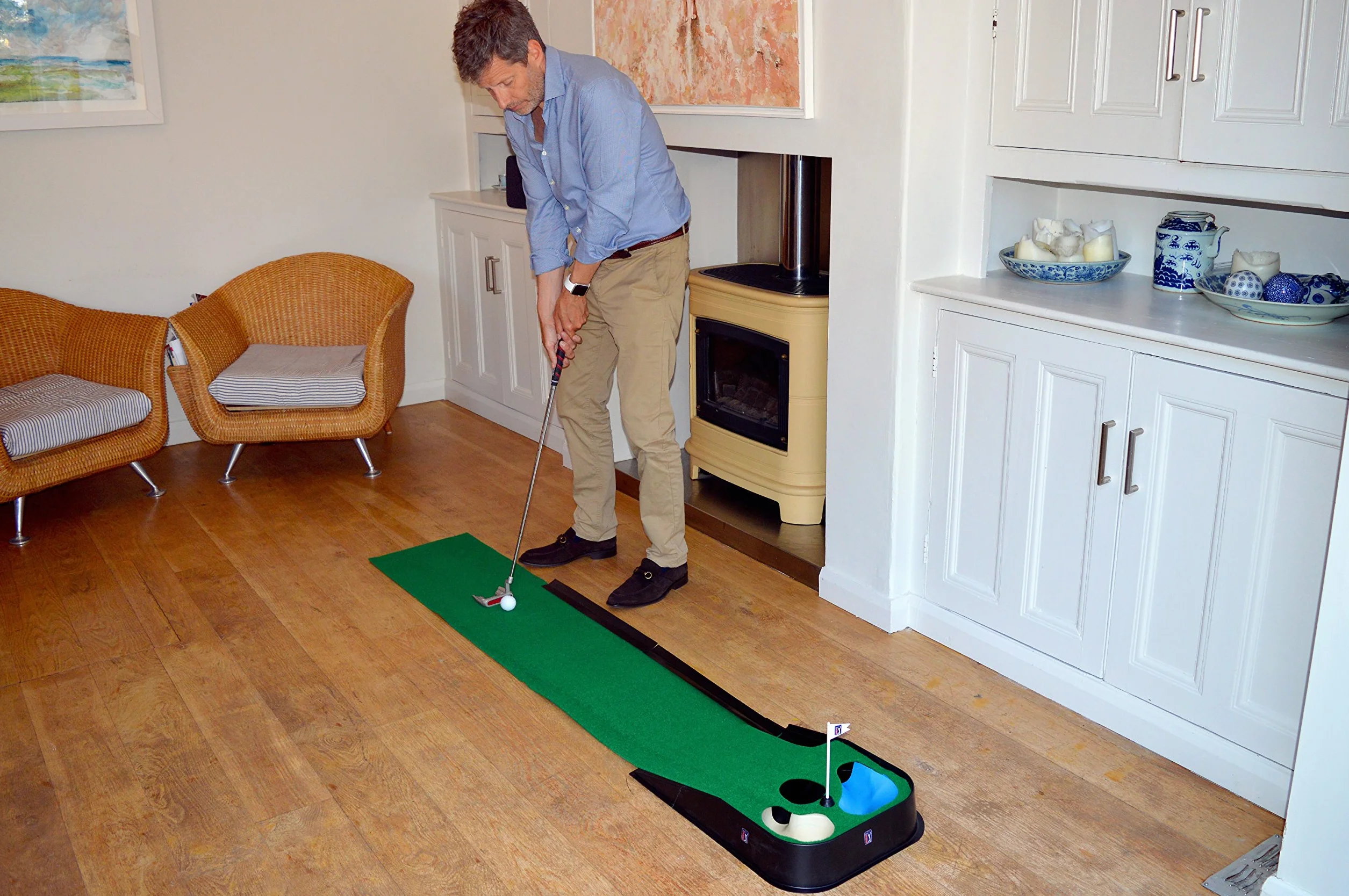 PGA Tour Alfombrilla de Golf para Interiores y Exteriores