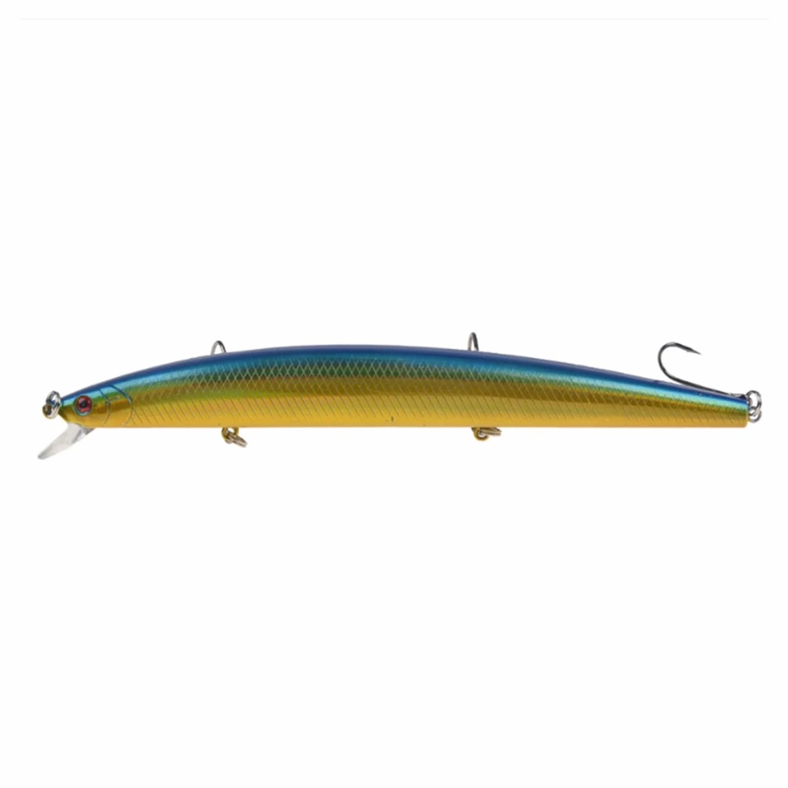 Señuelo de Pesca Minnow 18cm 24g Láser Duro Cebo Artificial Plástico Crankbait Wobblers