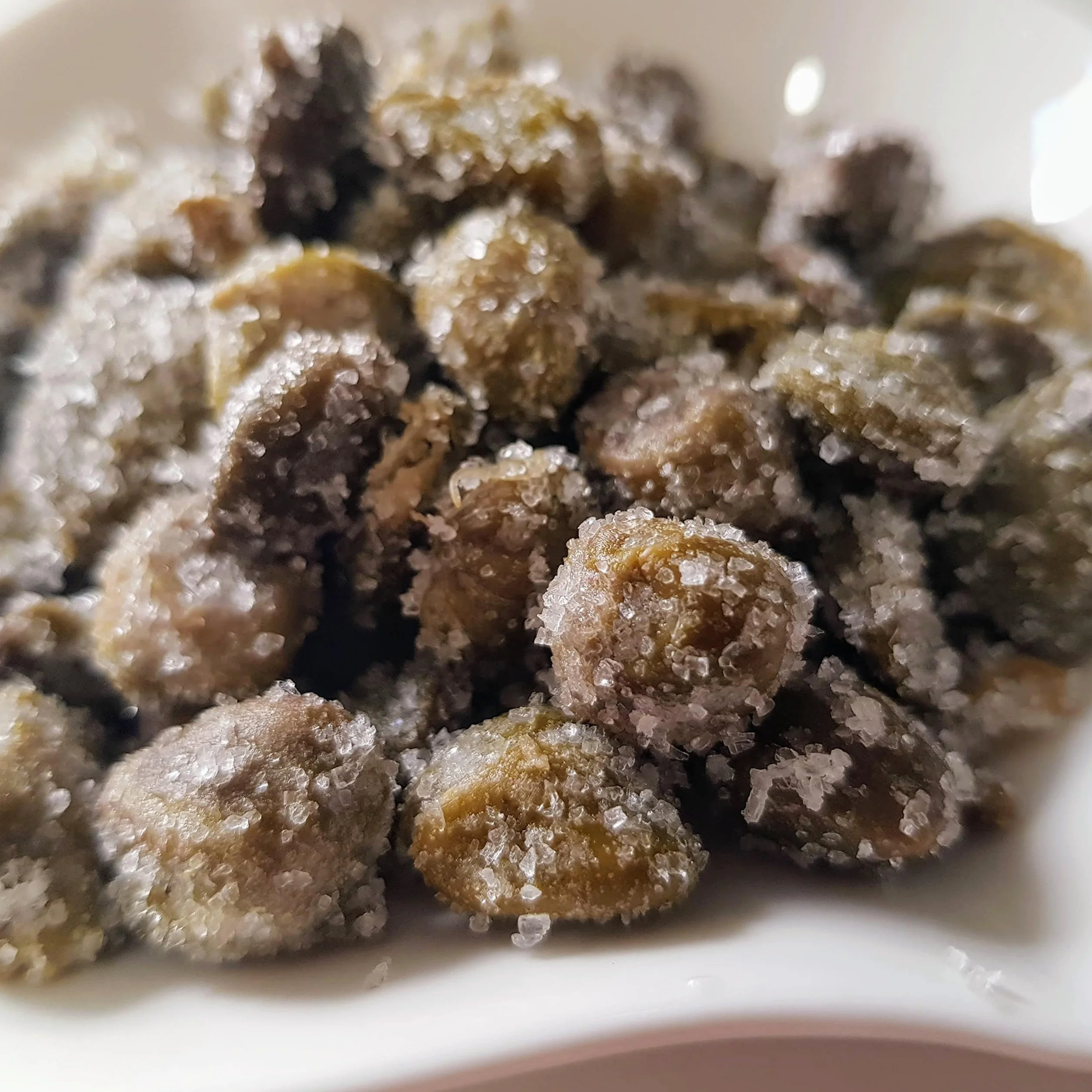Alcaparras a la sal 6 kg Servicio de comida Producción artesanal siciliana Conserve Conti
