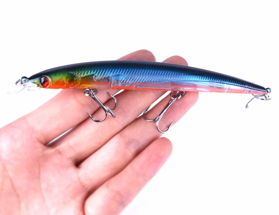 Señuelos Minnow VIB Inshore 13,4g 13,3cm 8 sztuk