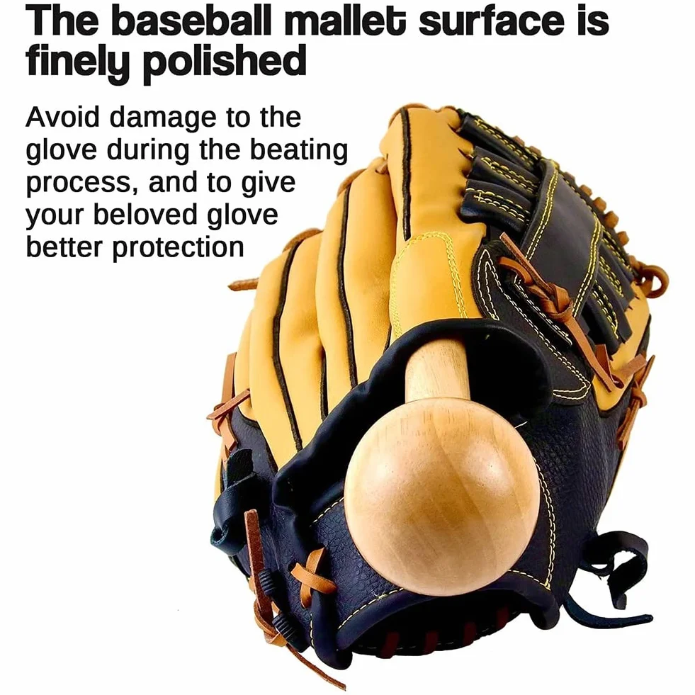 Guante de softbol, bate de una pieza, martillo de béisbol