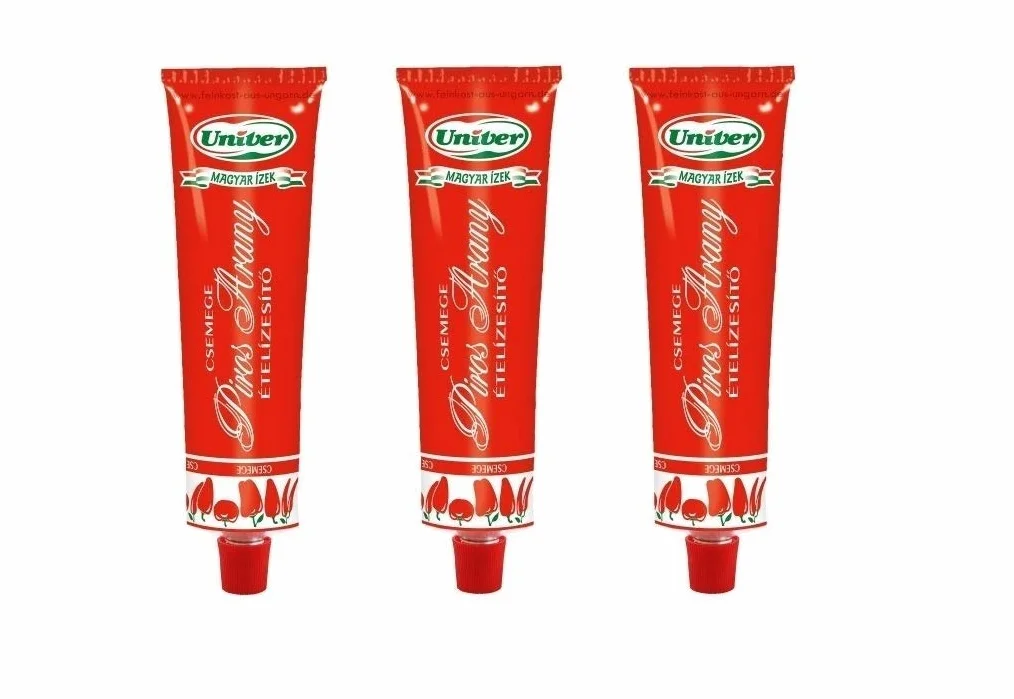 Univer Piros Arany - Pasta de pimentón húngaro (3 unidades, 3 x 160 g)