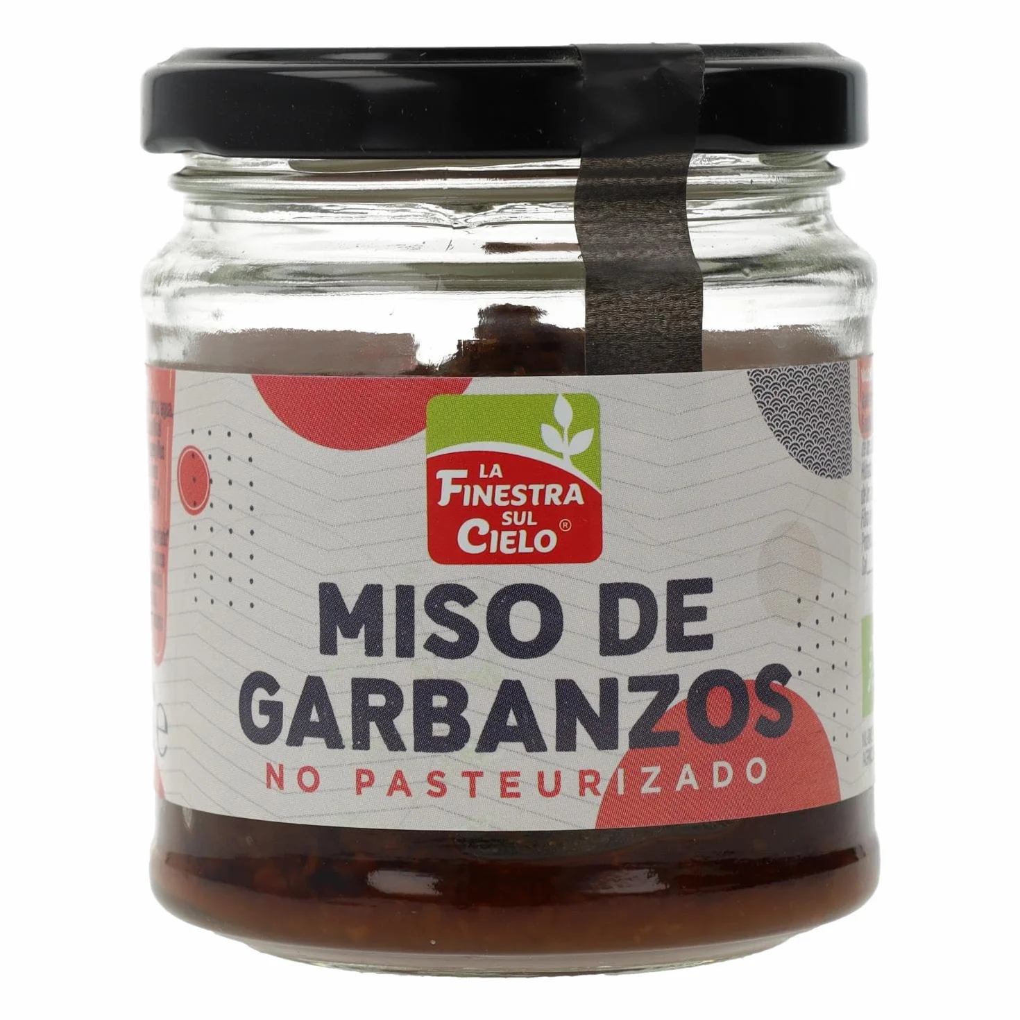 La Finestra Miso de garbanzos bio 150g no pasteurizado