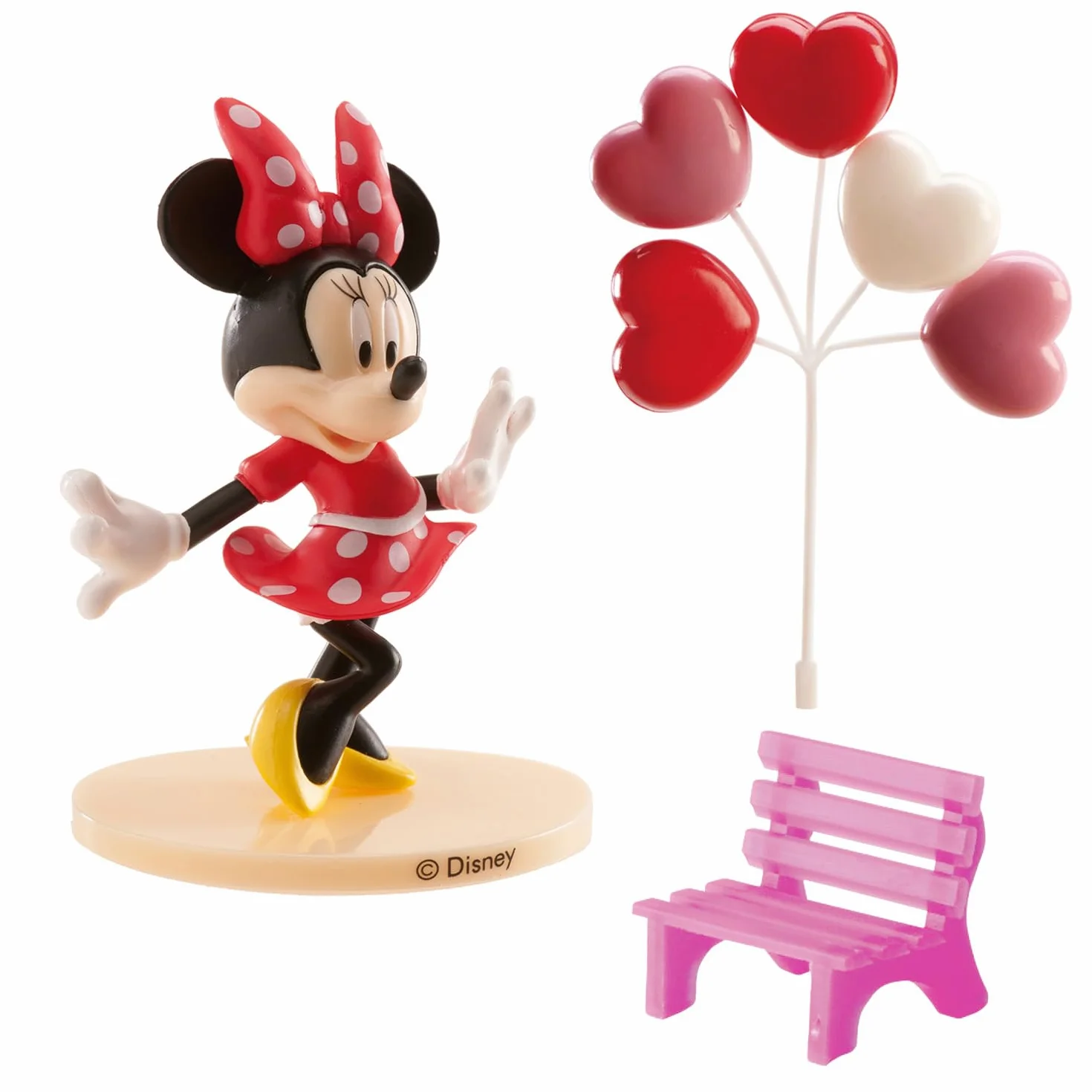 Dekora - Decoracion para Tartas con la Figura de Minnie Mouse de PVC