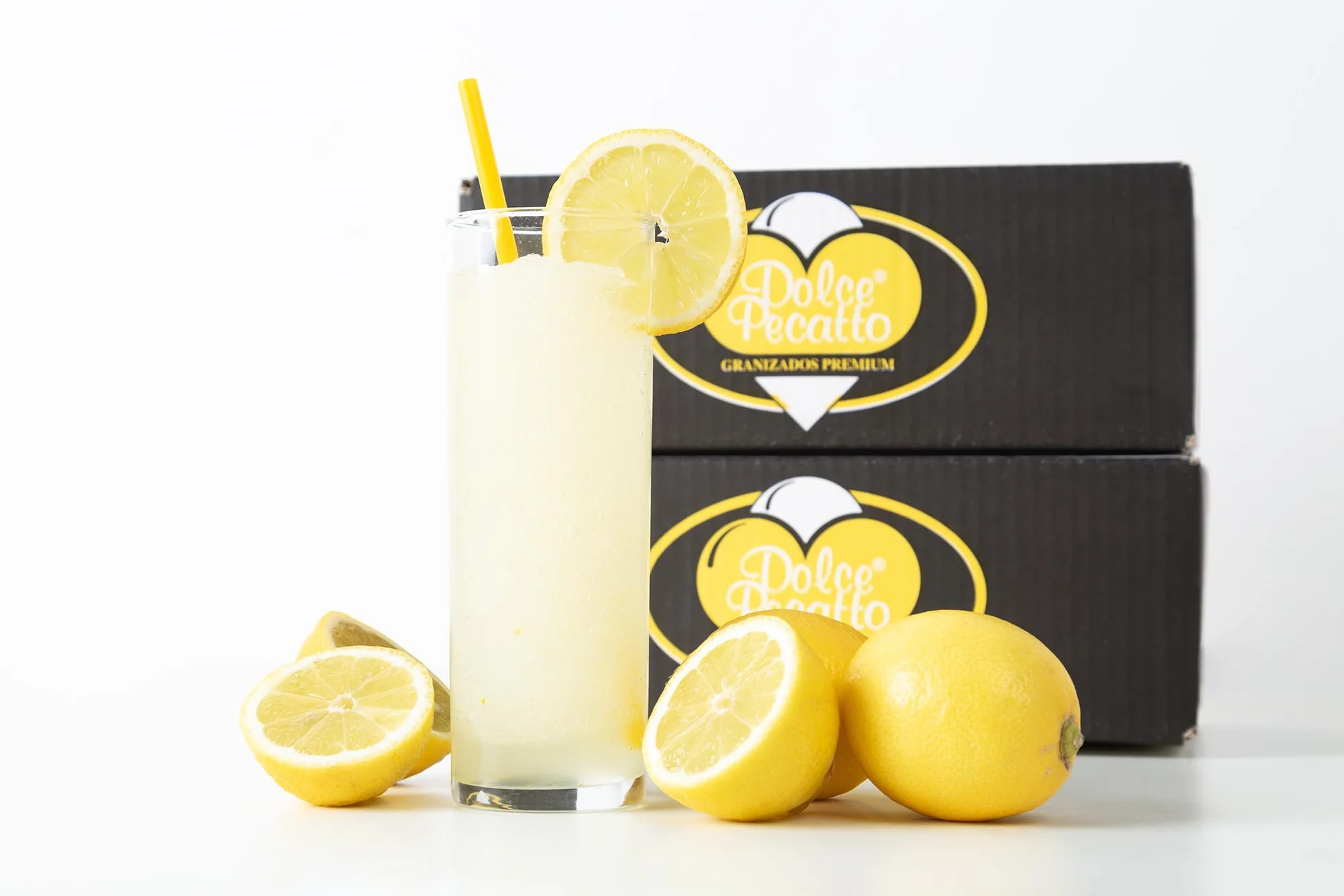 Preparado concentrado para granizado sabor limón - UNIDAD SUELTA - 10 LITROS "DOLCE PECATTO"