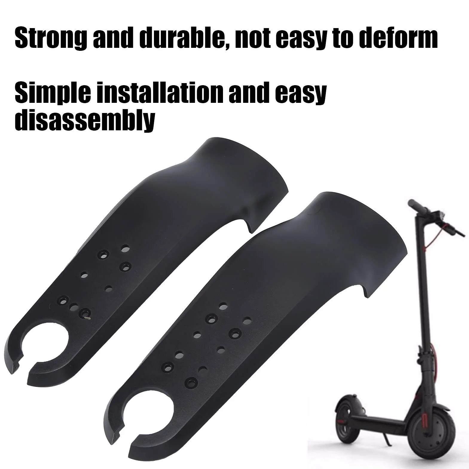 Shanrya Horquilla de Scooter para Xiaomi 1S M365 PRO2 M365Pro