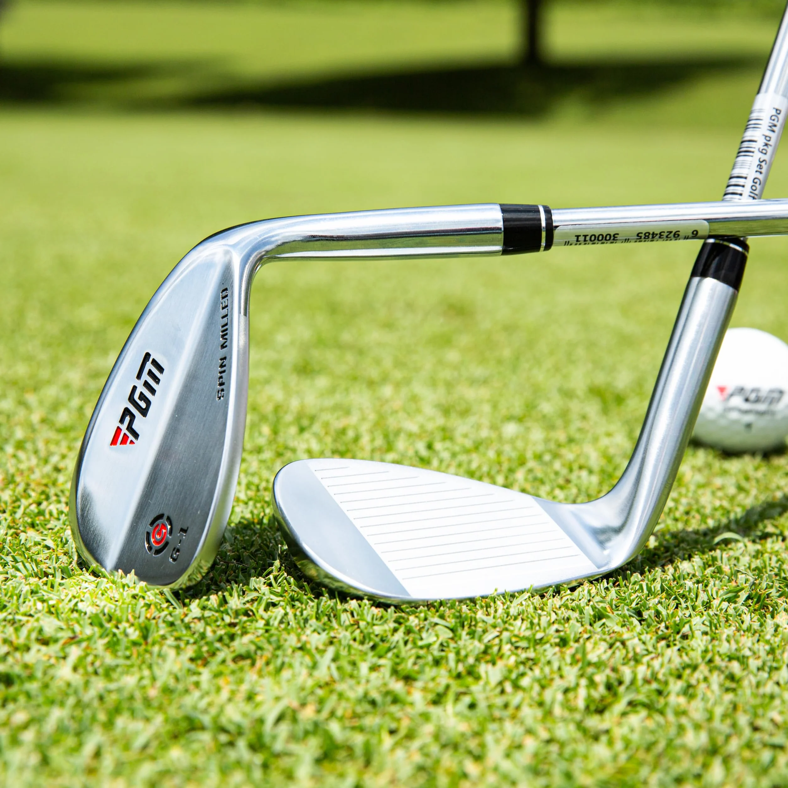 PGM Juego de Cuñas de Golf 50-64 Grados Cuña de Arena Lob Wedge Mano Derecha Superficie Fresada