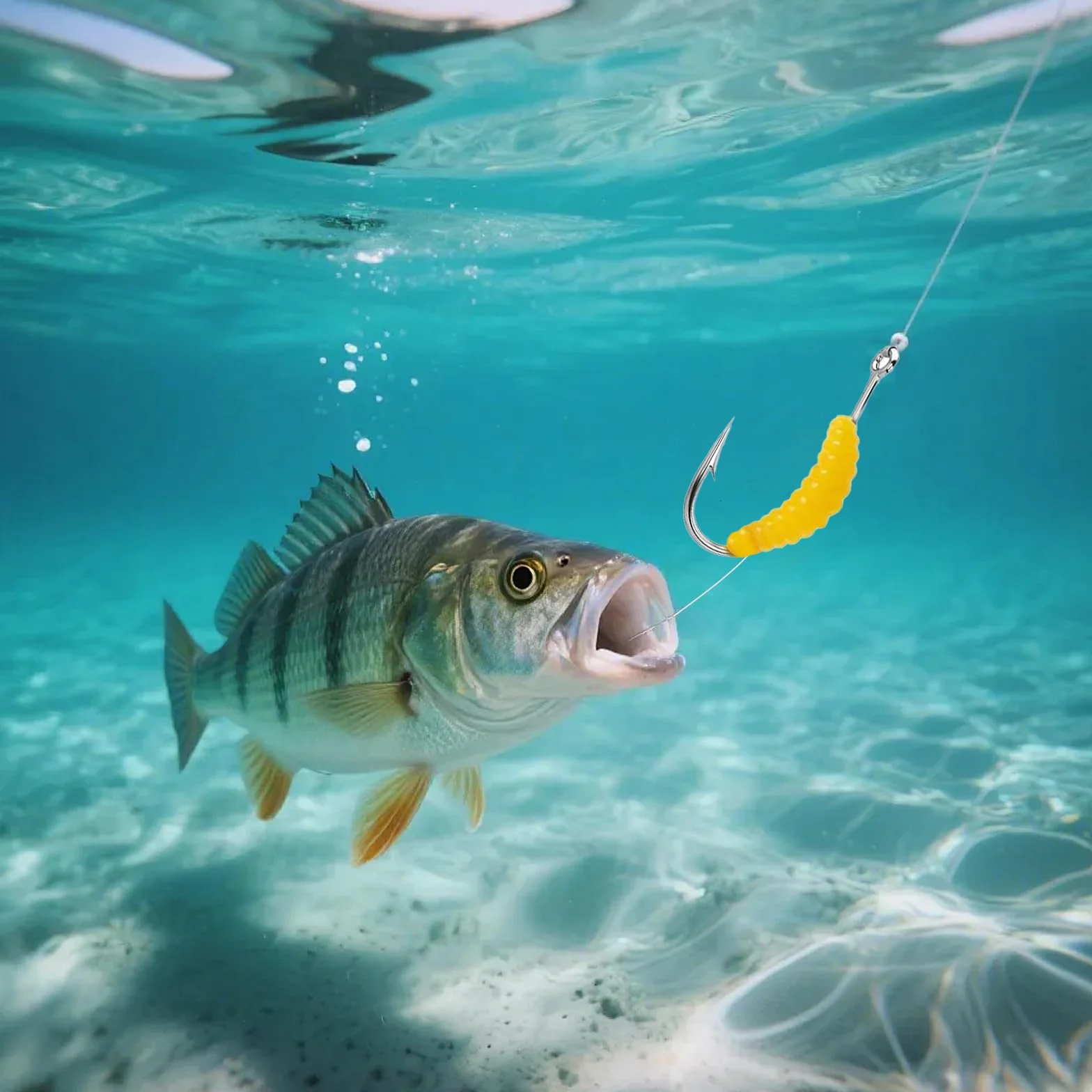 Señuelos Artificiales Gusanos para Pesca Trucha, 350 Piezas Lombrices Artificiales
