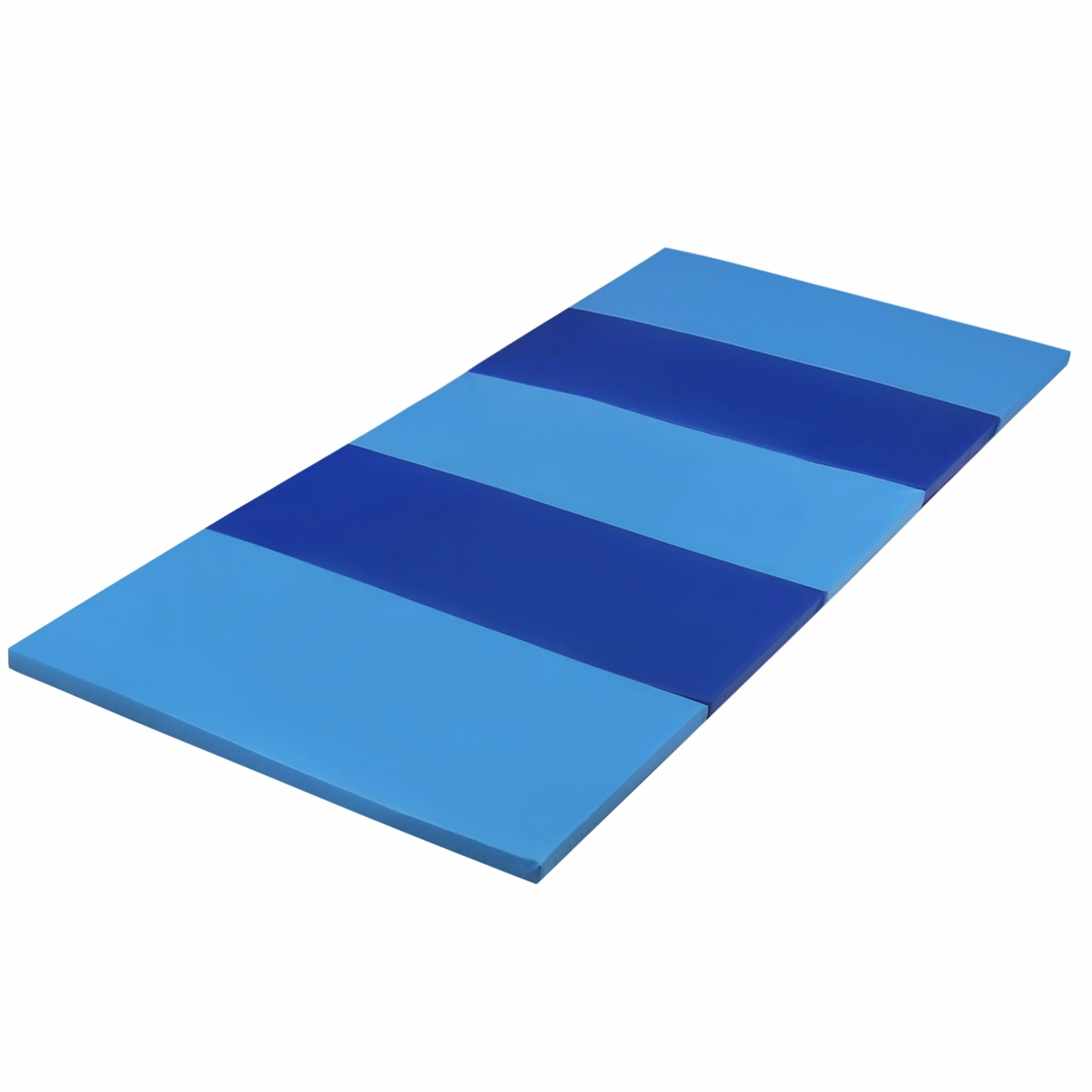 PLUFSIG Colchoneta de gimnasia plegable 78x185 cm Azul