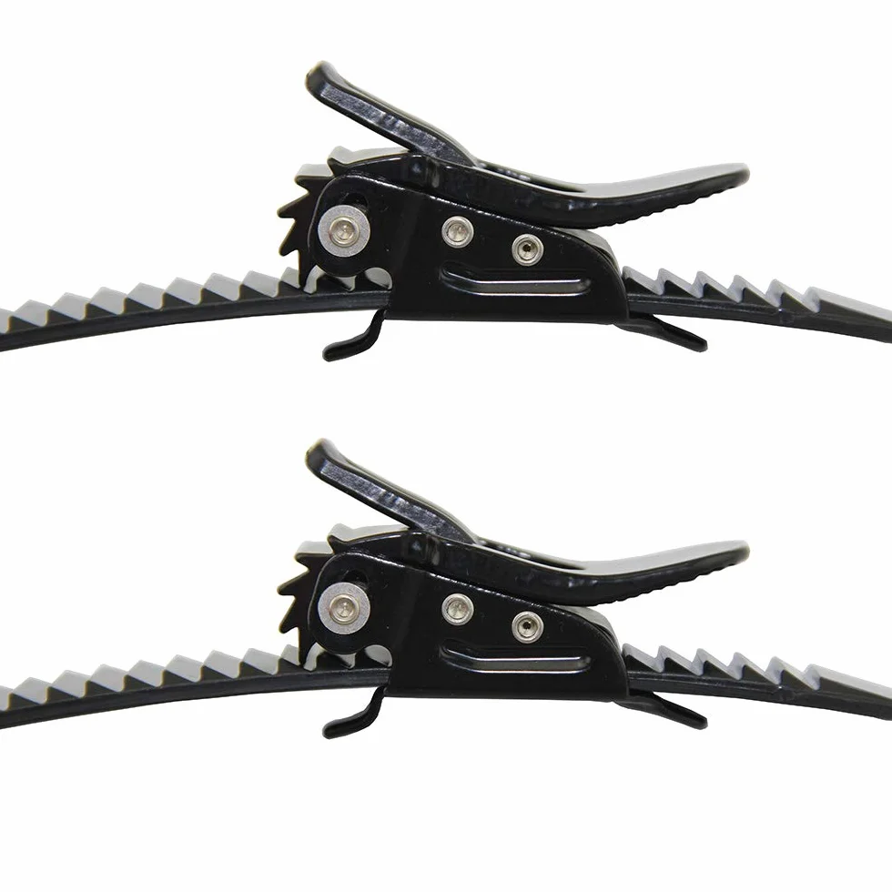 UP100 Set Piezas de unión de Snowboard Negro 2 Hebillas y 2 Correas