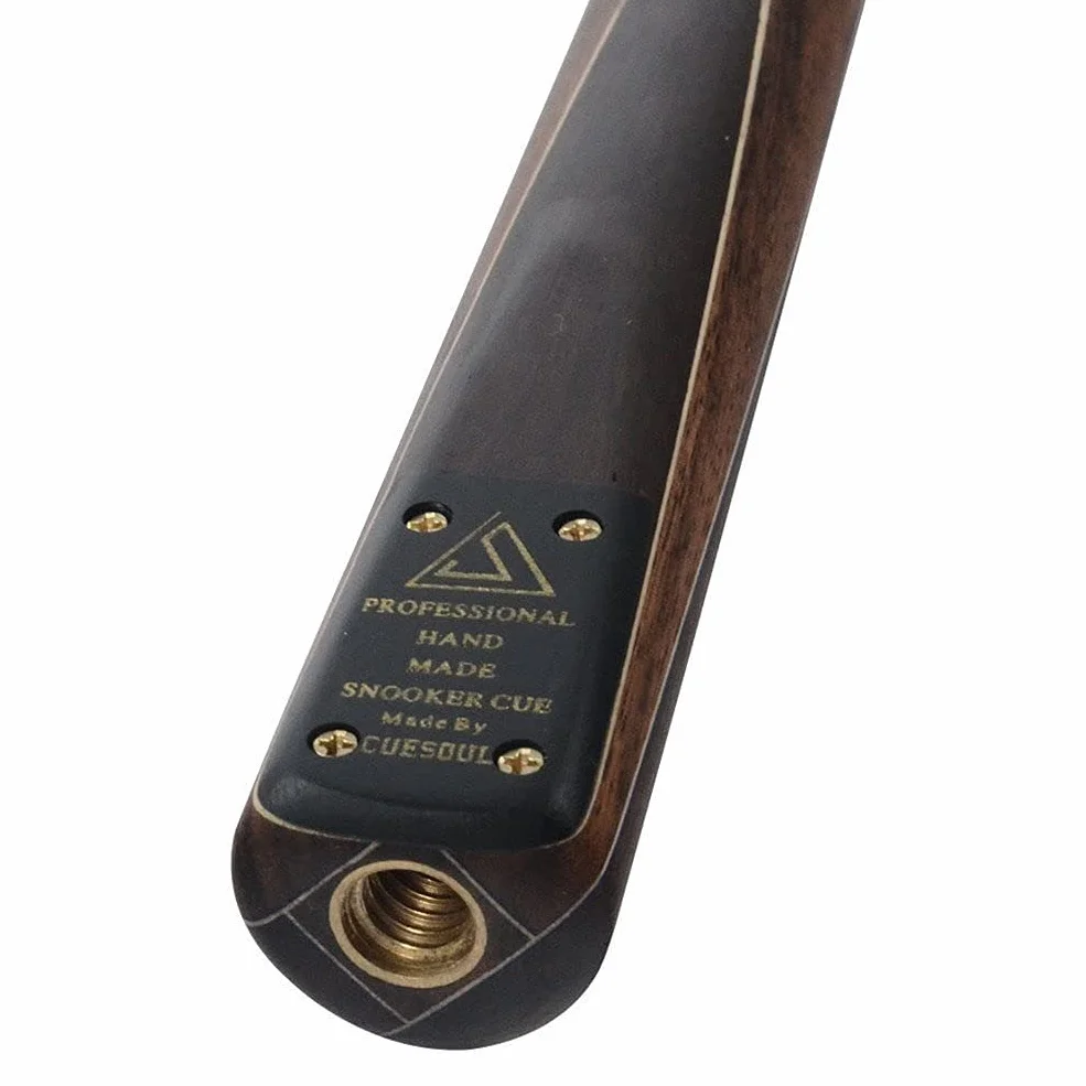 Taco de Snooker Clásico Artesanal 57 Inches 18 oz Palo de Rosa Unión 3/4 Estuche Protector