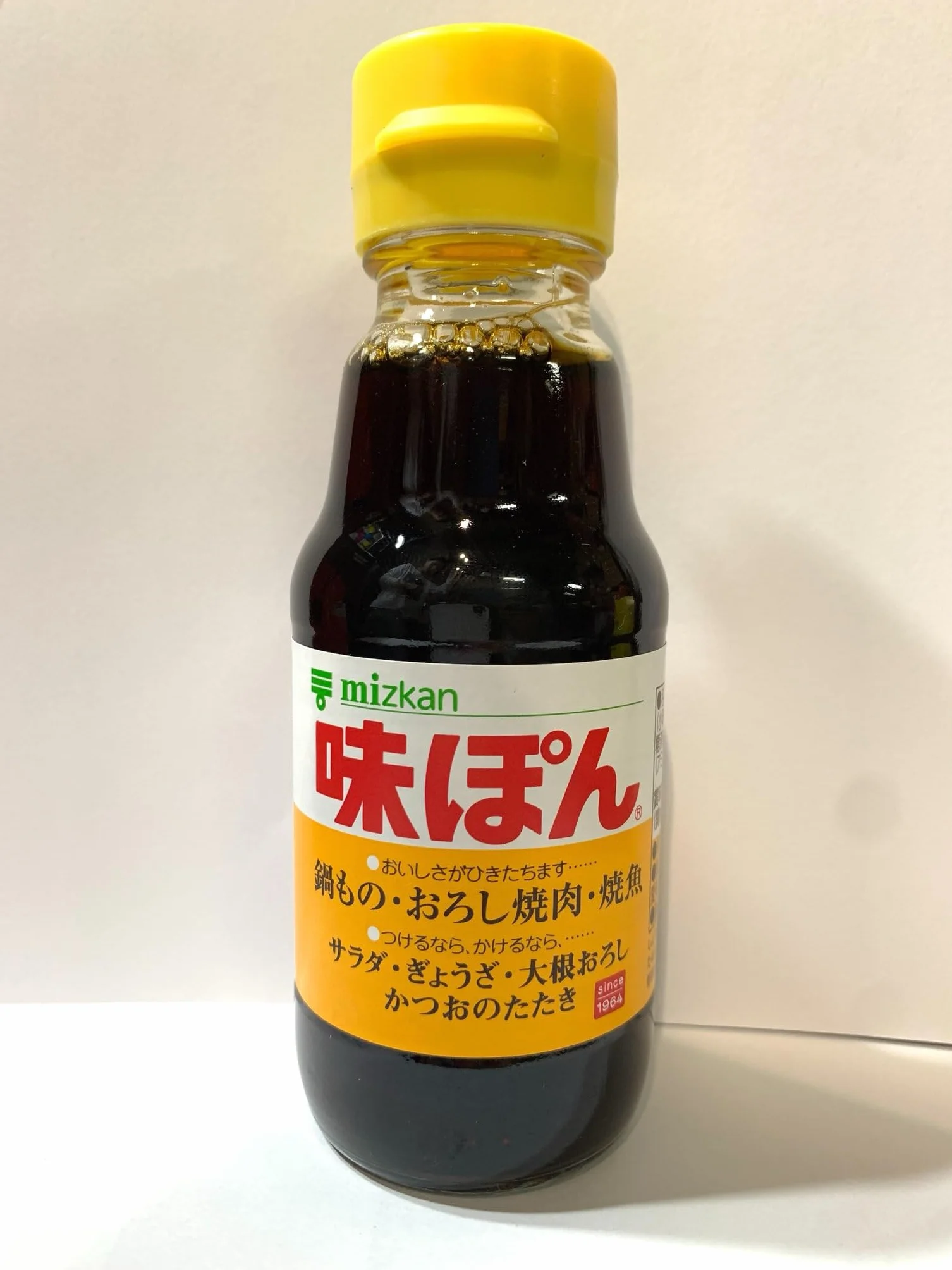 Mitsukan Ajipon Salsa de Soja Japonesa Ponzu Cítrica, 150ml, Importada de Japón