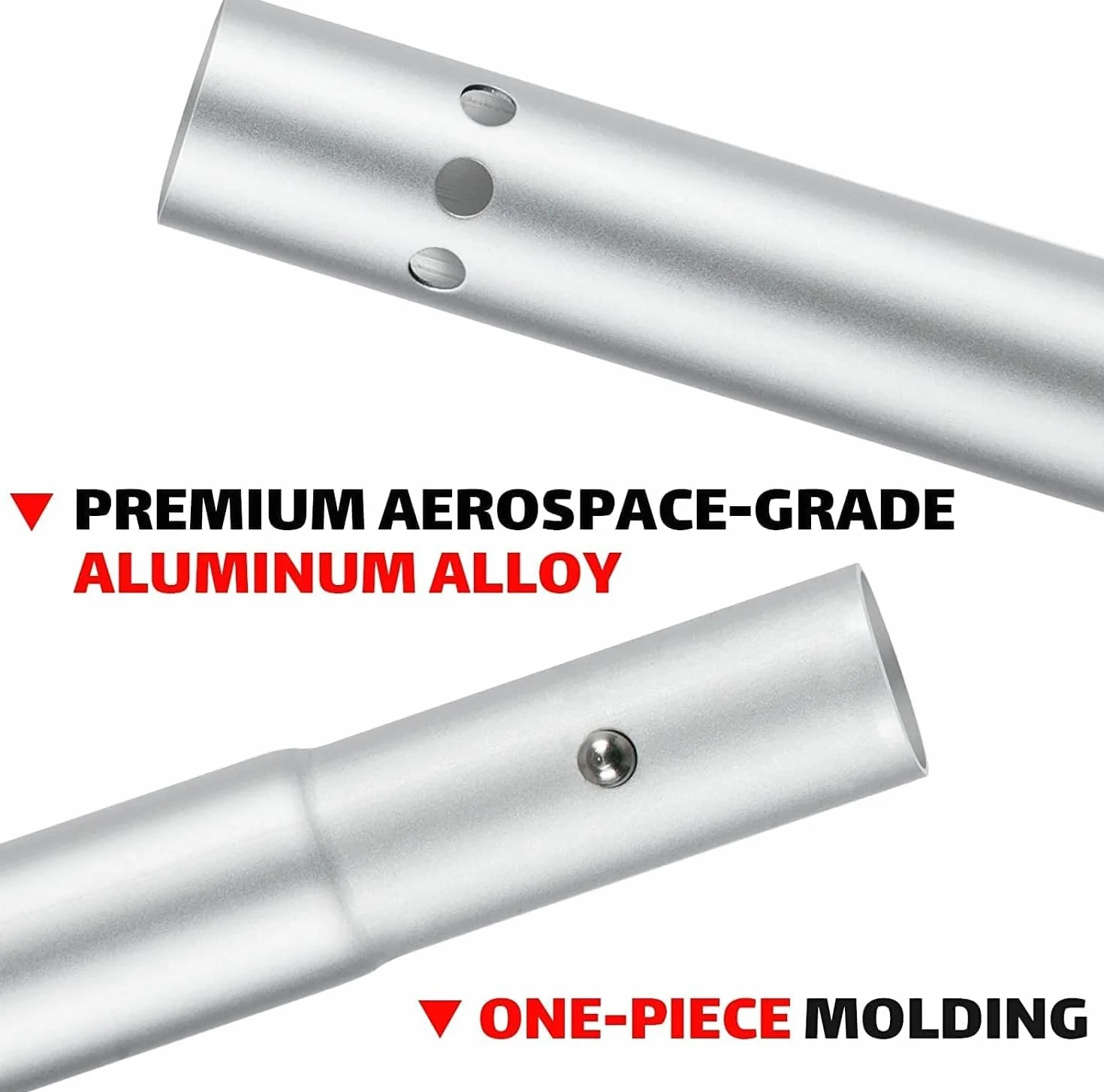 Overmont Remos Aluminio Doble Convertibles en uno 3 Angulos Ajustables Anti-sumergido 222cm para Sup Kayak