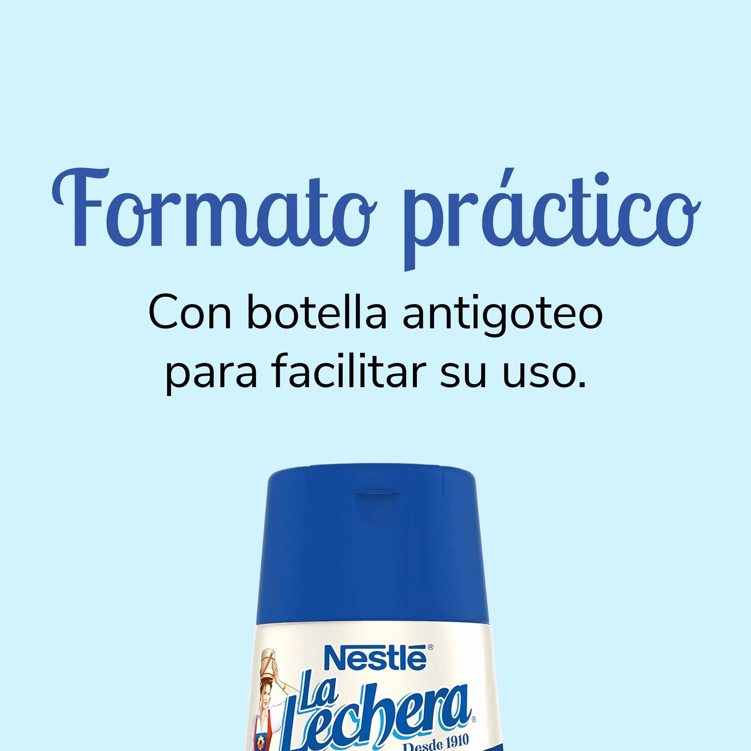 Nestlé La Lechera Leche condensada desnatada Botella 450 g 12 sztuk