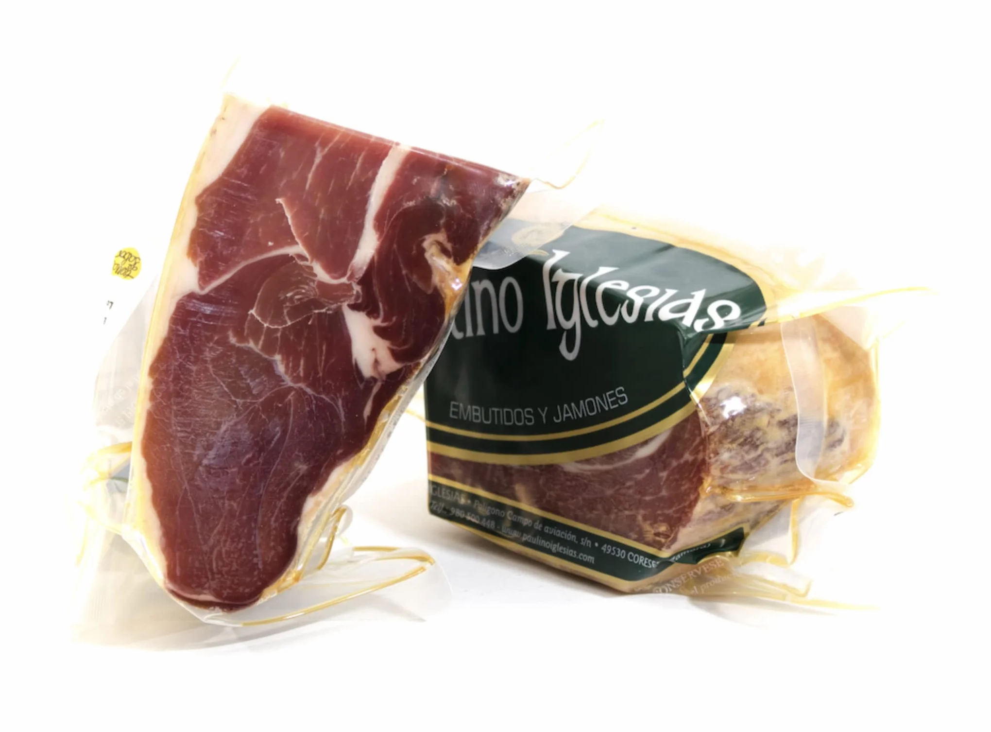 Taco de jamón serrano deshuesado. Jamón serrano deshuesado envasado al vacío. Jamón deshuesado. Centro de Jamón curado. Taco jamón serrano de unos 900grs. 15-18 meses de curación. Jamones deshuesados.