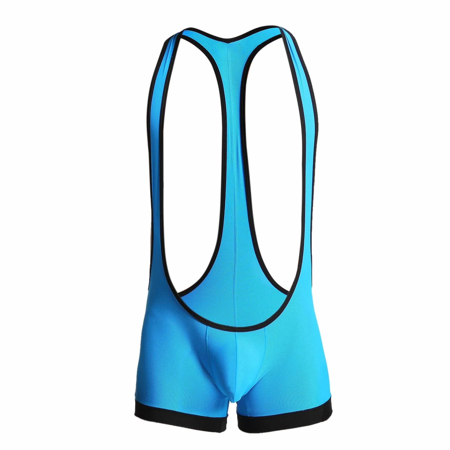 Traje de lucha libre para hombre, body de una pieza, ropa interior, tanga, tirantes