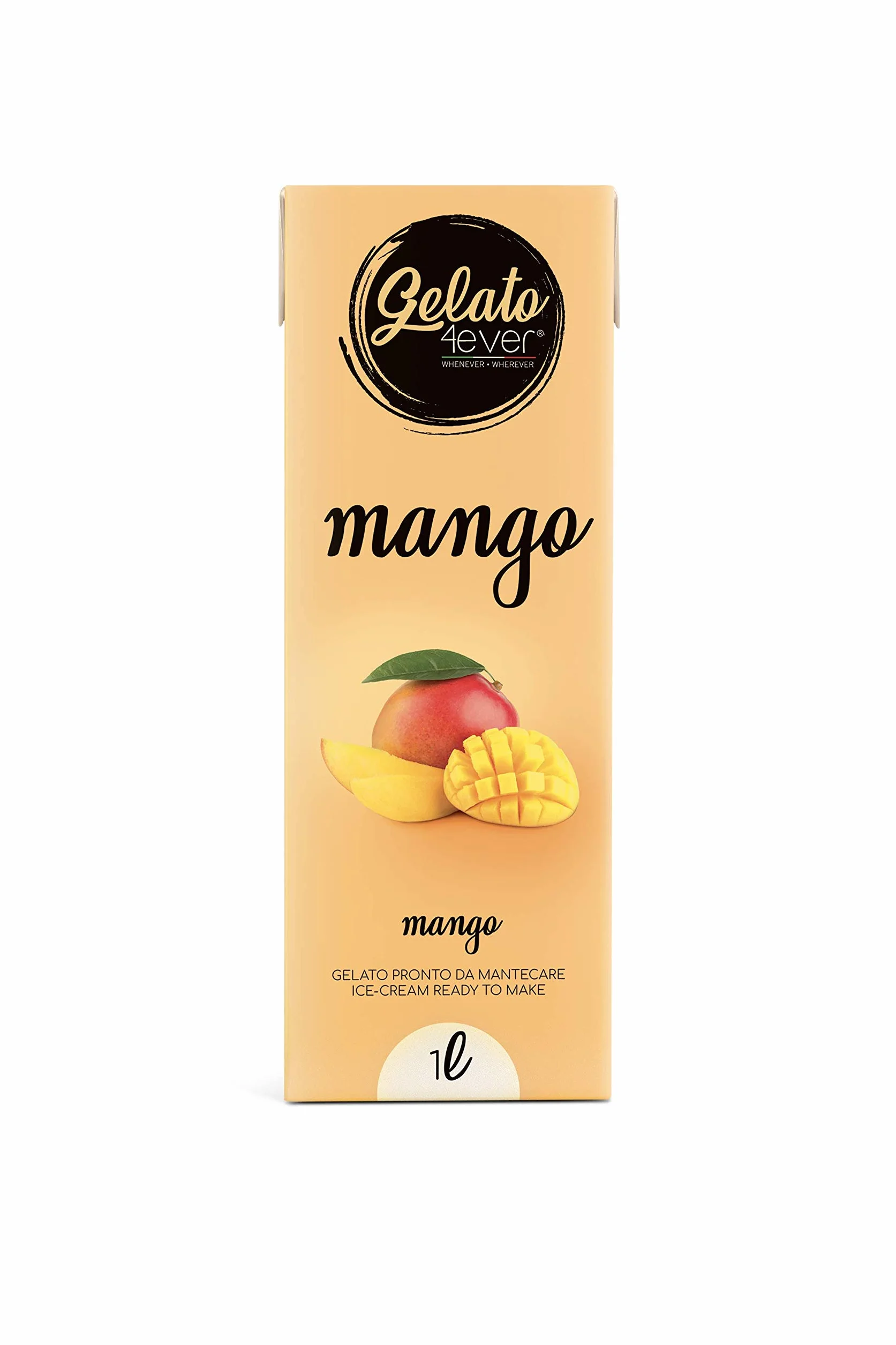 Gelato 4ever - helado listo para batir (Mango)