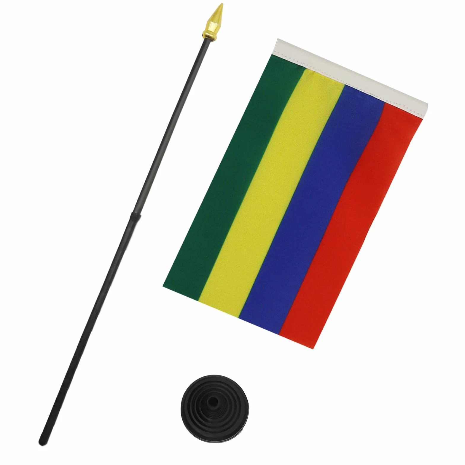 AZ FLAG Bandera de Mesa de Mauricio 15x10cm - Banderina de Despacho Mauriciana