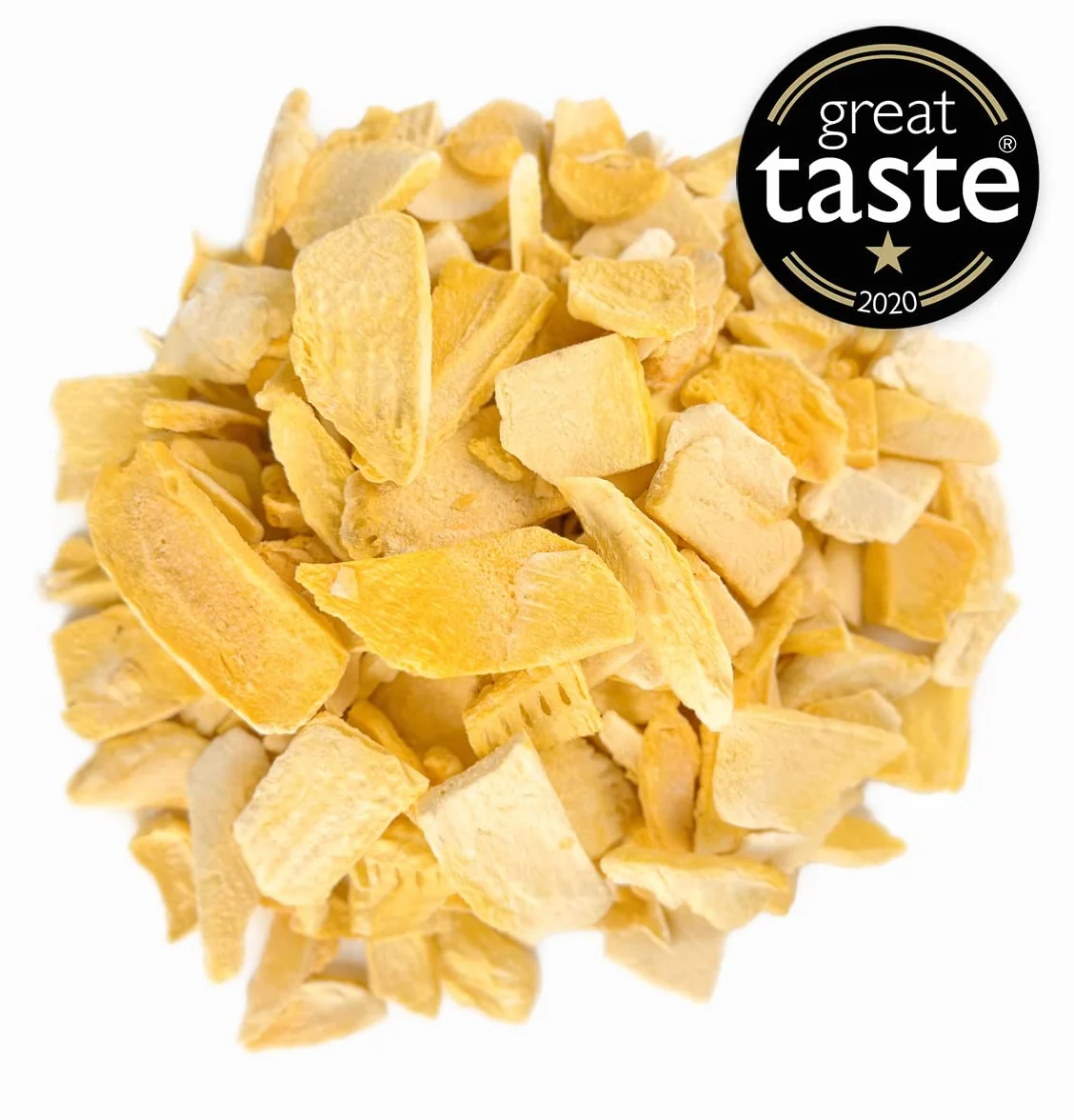 BRIX Mango Liofilizado | Rodajas de Mango Deshidratado 100% Natural 95g | Premio Gran Sabor de Frutas Deshidratadas | Sin OGM ni Gluten, Vegano y Retenido de Vitaminas
