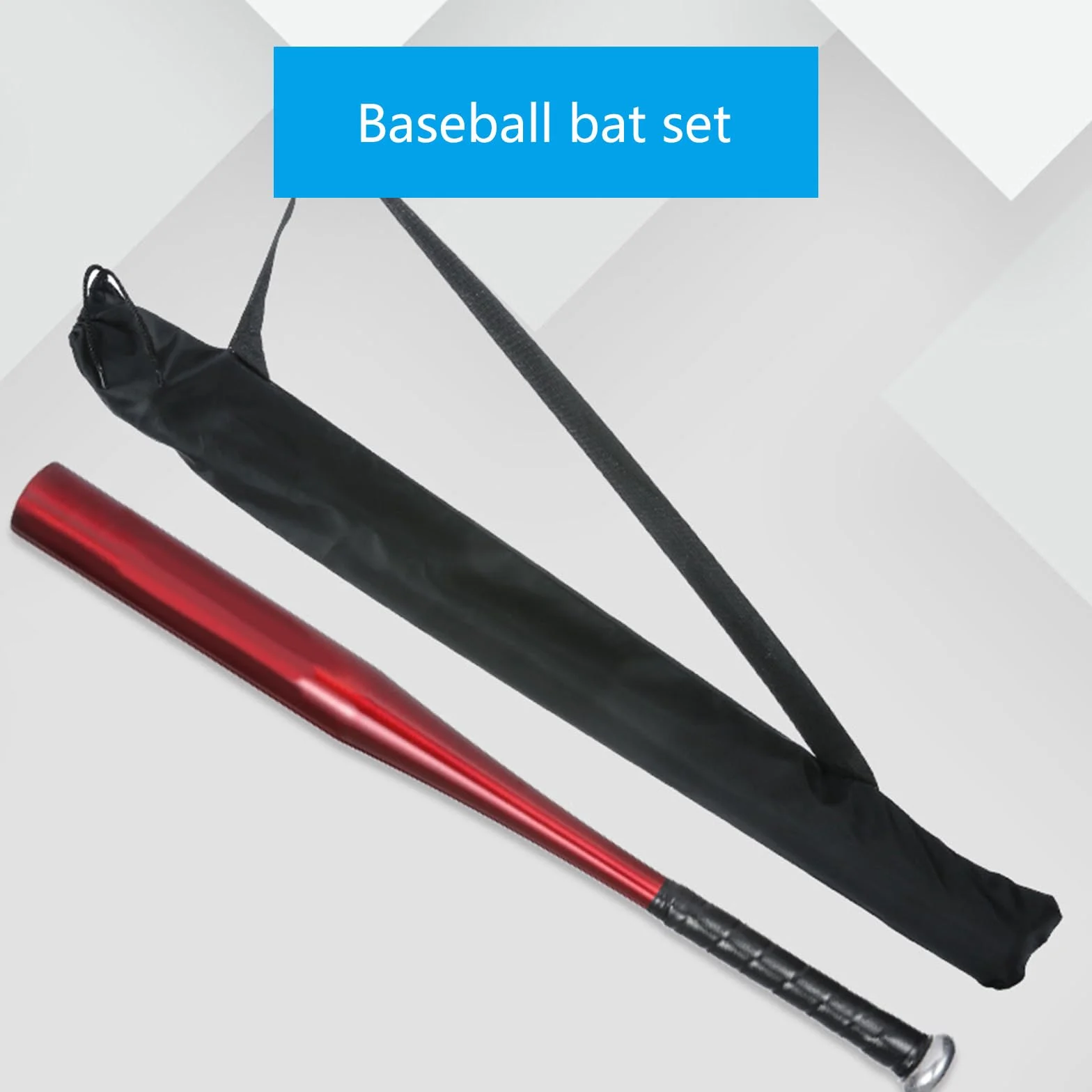 Funda protectora para bate de béisbol con correa para el hombro, almacenamiento profesional y cierre de cordón