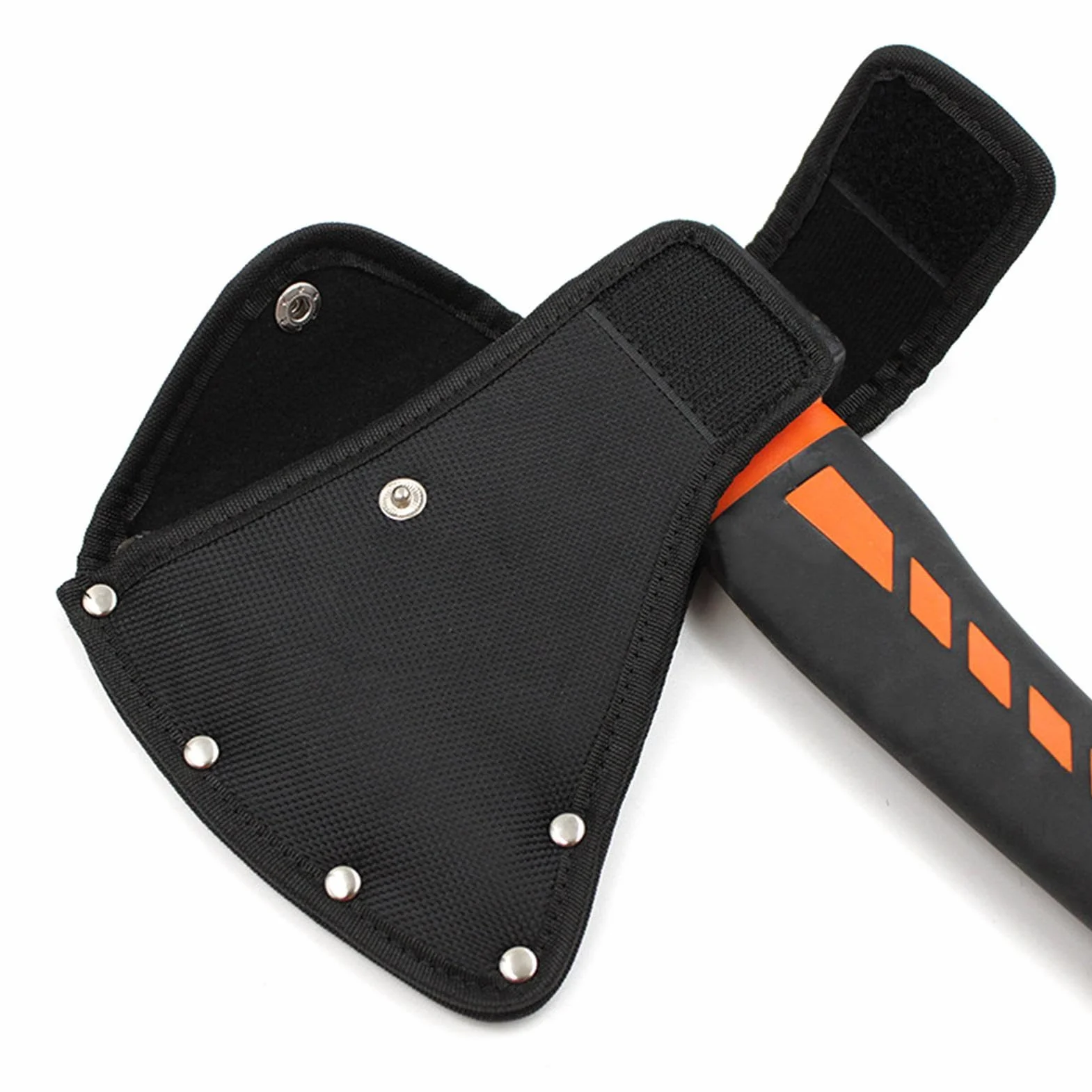 Funda para hacha ajustable con hebilla de metal para colgar en la cintura