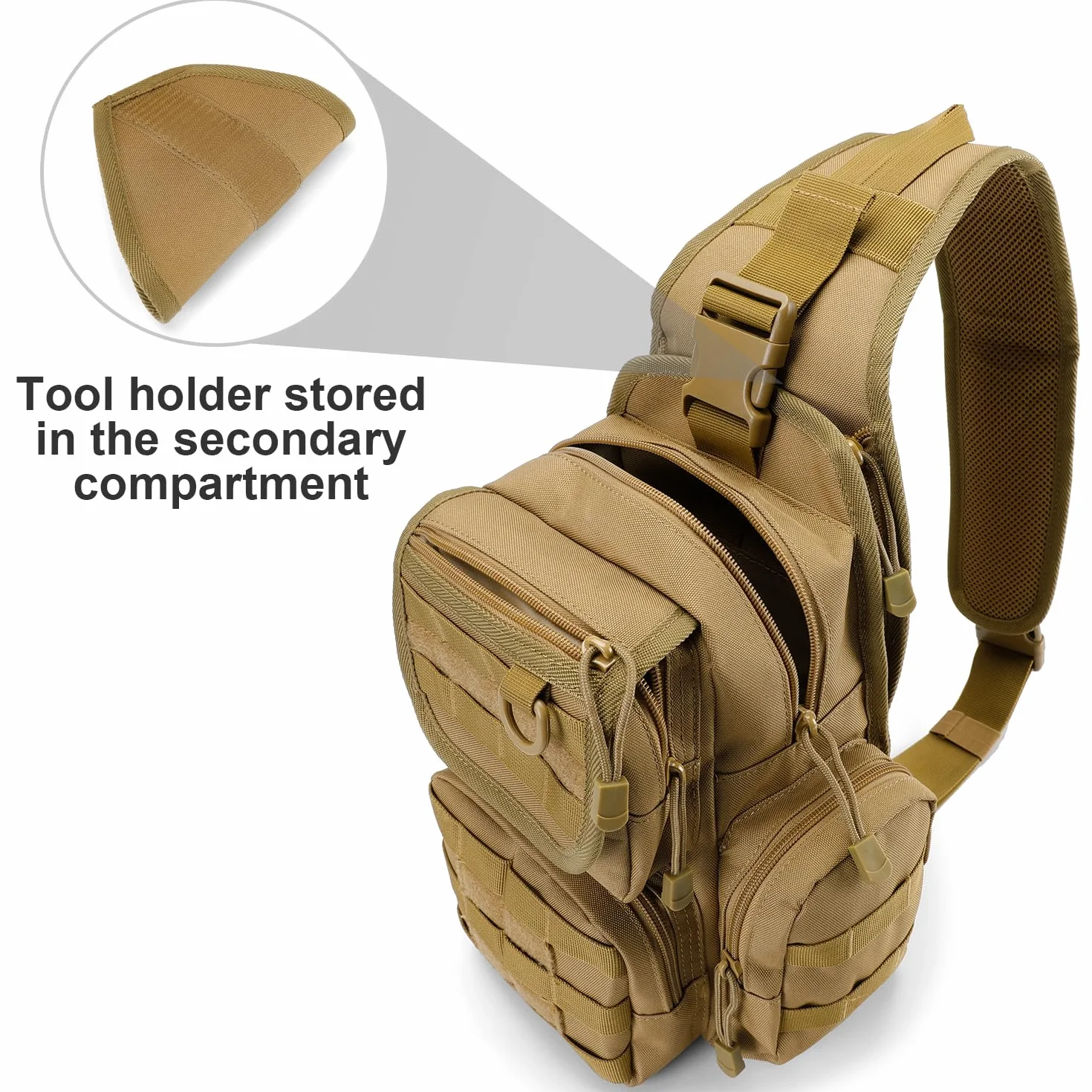 G4Free Mochila Táctica con Funda para Pistola