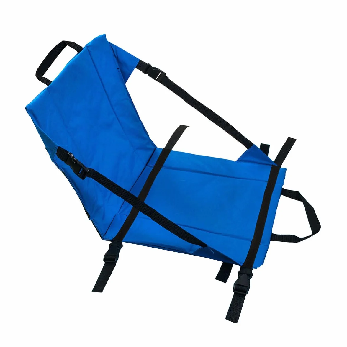 Asiento universal para kayak SUP azul, adaptable a todas las tablas, instalación fácil con 2 puntos