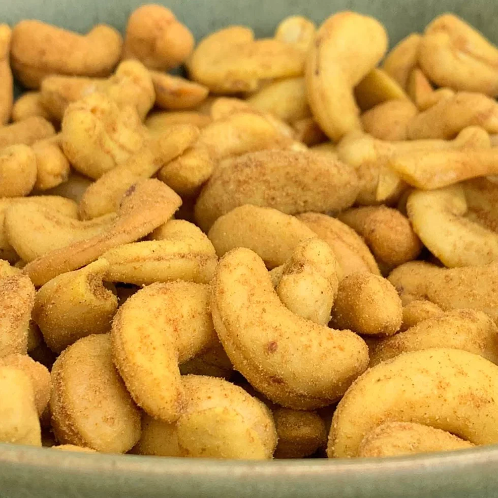 Anacardo al Curry BIO 1kg Frutos Secos Naturales Cultivo Ecológico Sin Gluten Vegano